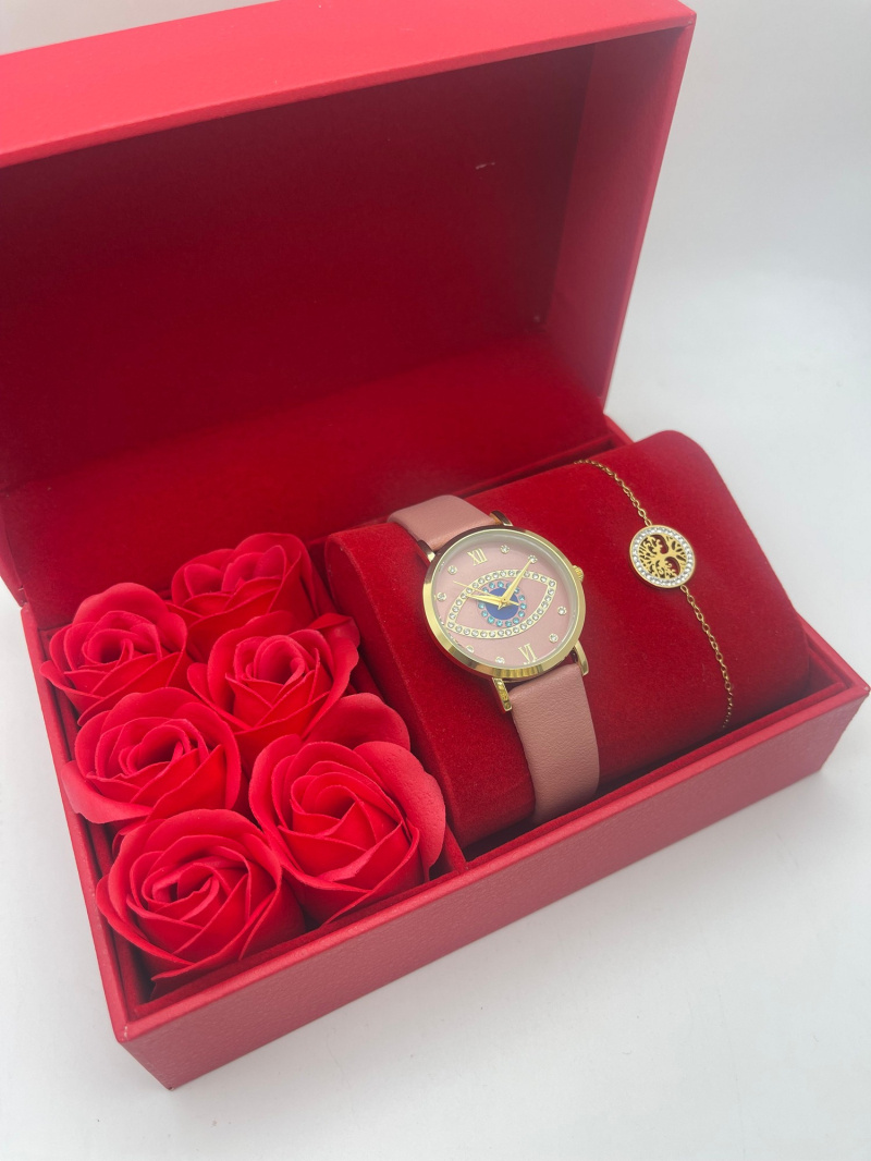 Wholesaler Michael John Montres - Coffret ROSE 221201 O