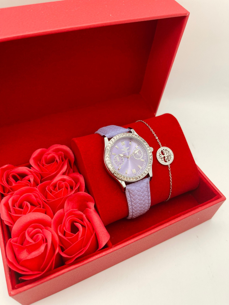 Wholesaler Michael John Montres - Coffret ROSE 32902 A