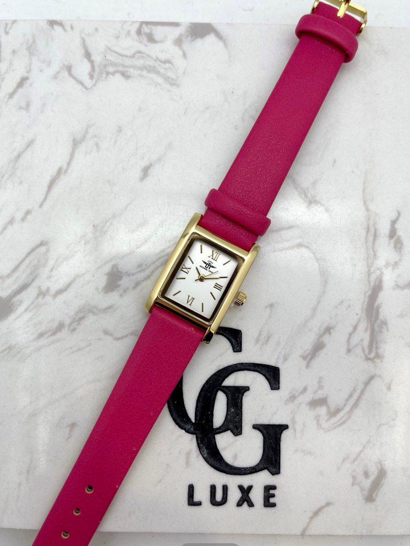Wholesaler Michael John Montres - Women's watch with faux leather strap Michael John 3586 O