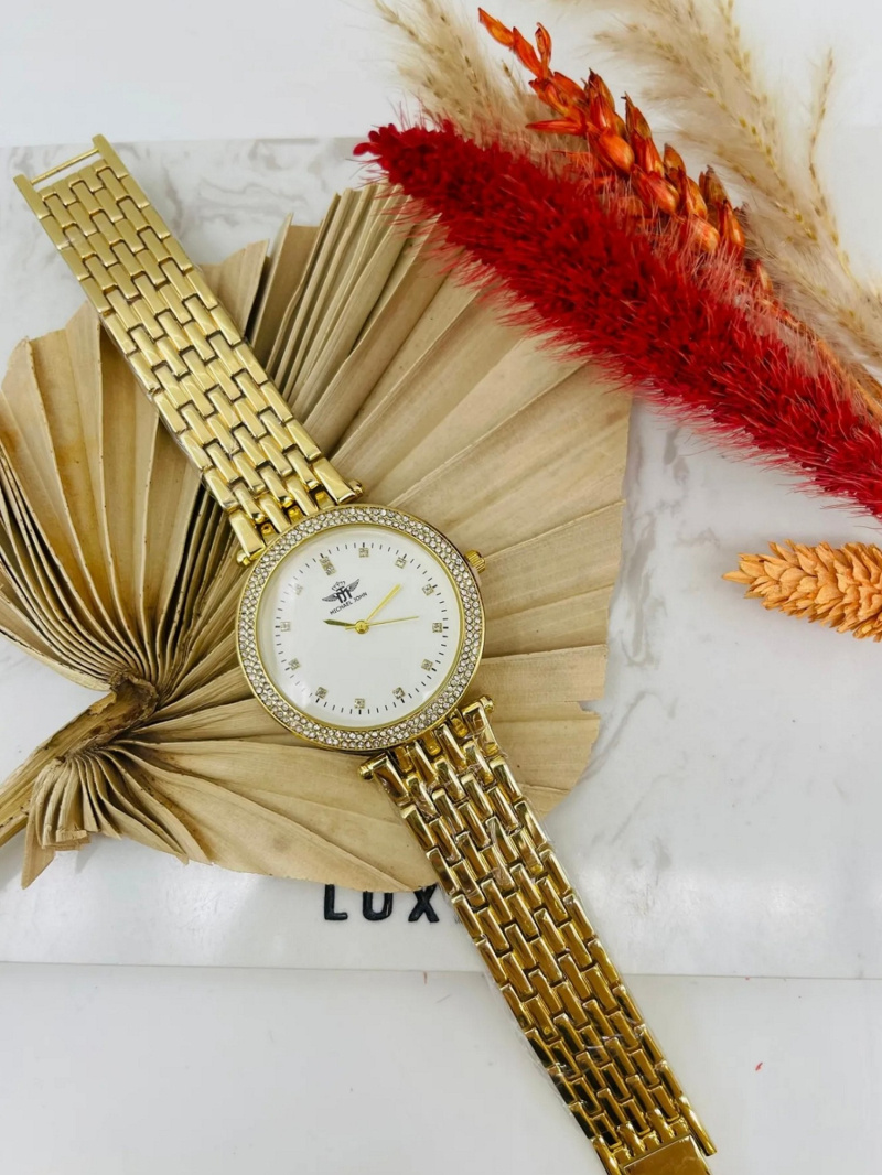 Wholesaler Michael John Montres - Michael John 7494 GOLD Women's Watch