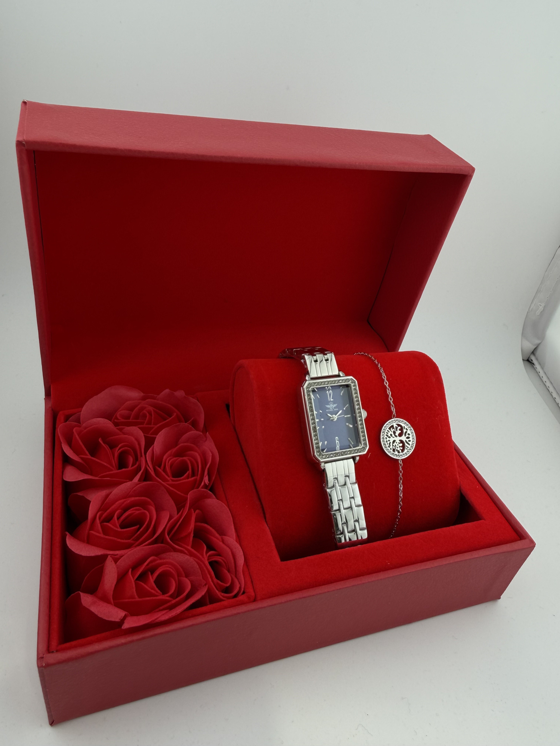 Grossiste Michael John Montres - COFFRET ROSE FSJ977