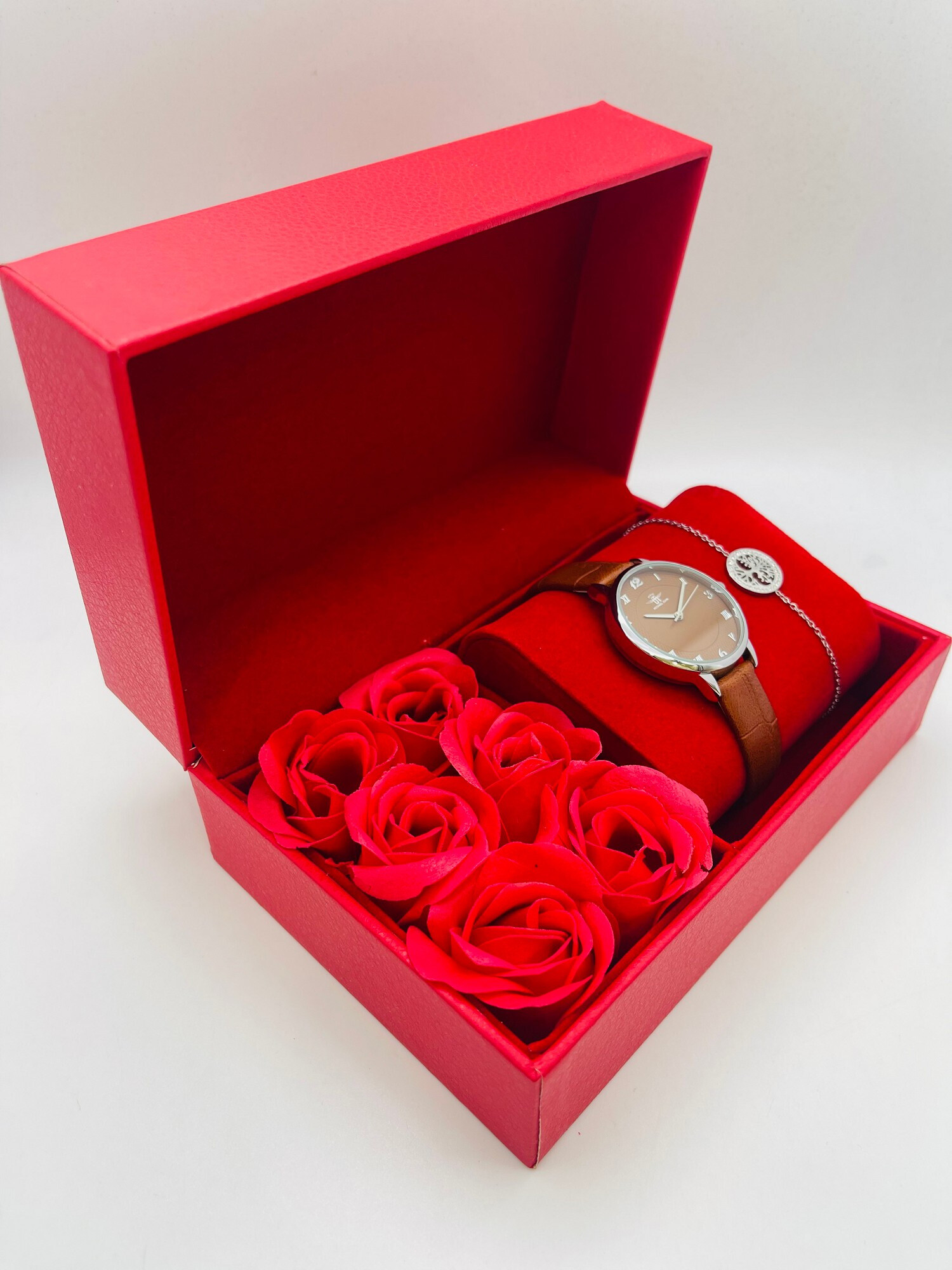 Grossista Michael John Montres - Michael John Woman Watch Box con gioielli in acciaio