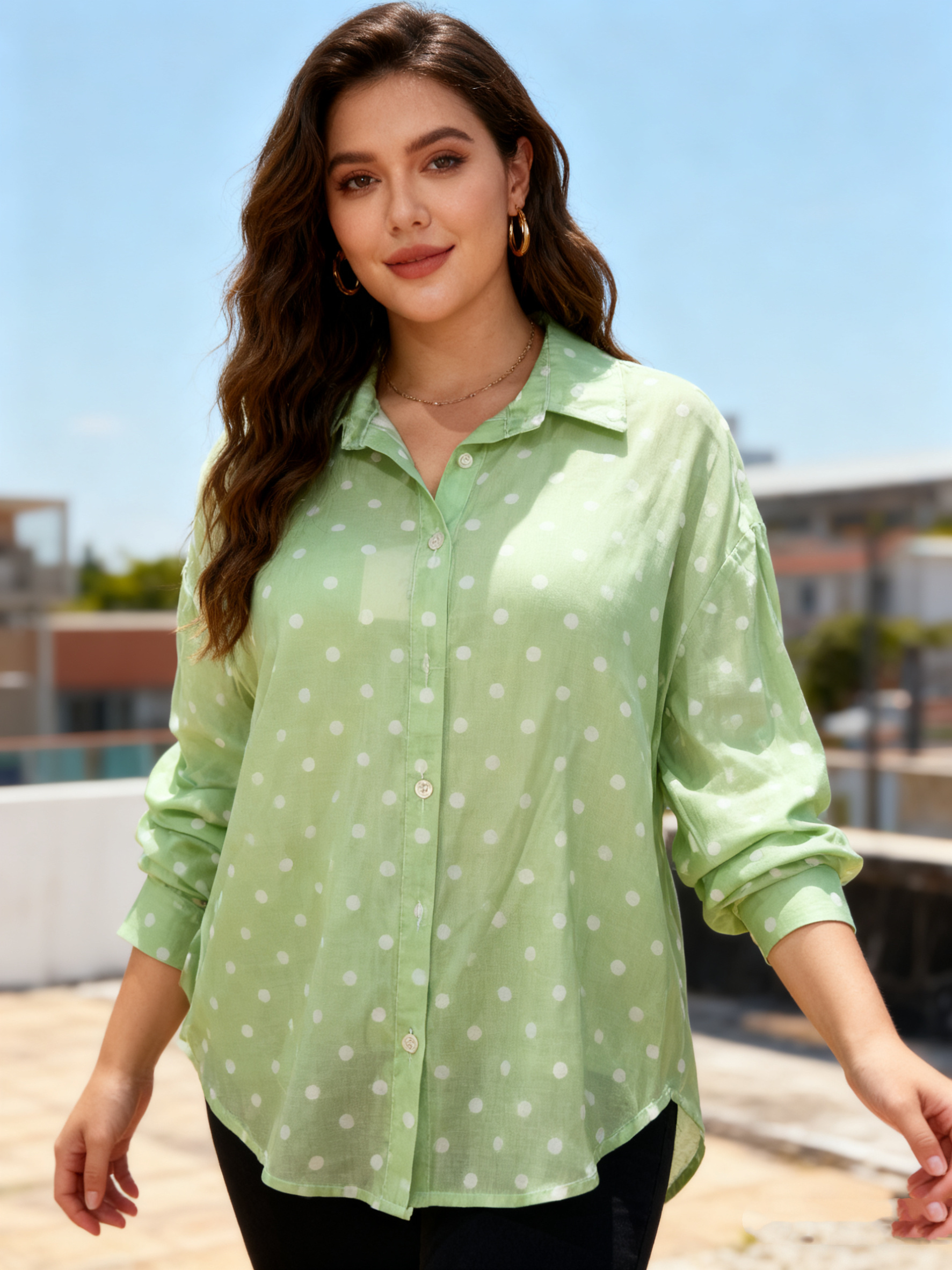 Wholesaler Mika Moda - TENCEL SHIRT