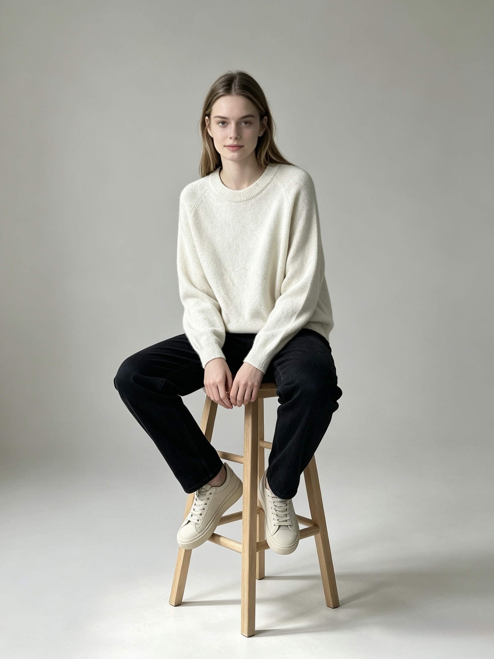 Wholesaler Mika Moda - Sweater with raglan sleeves