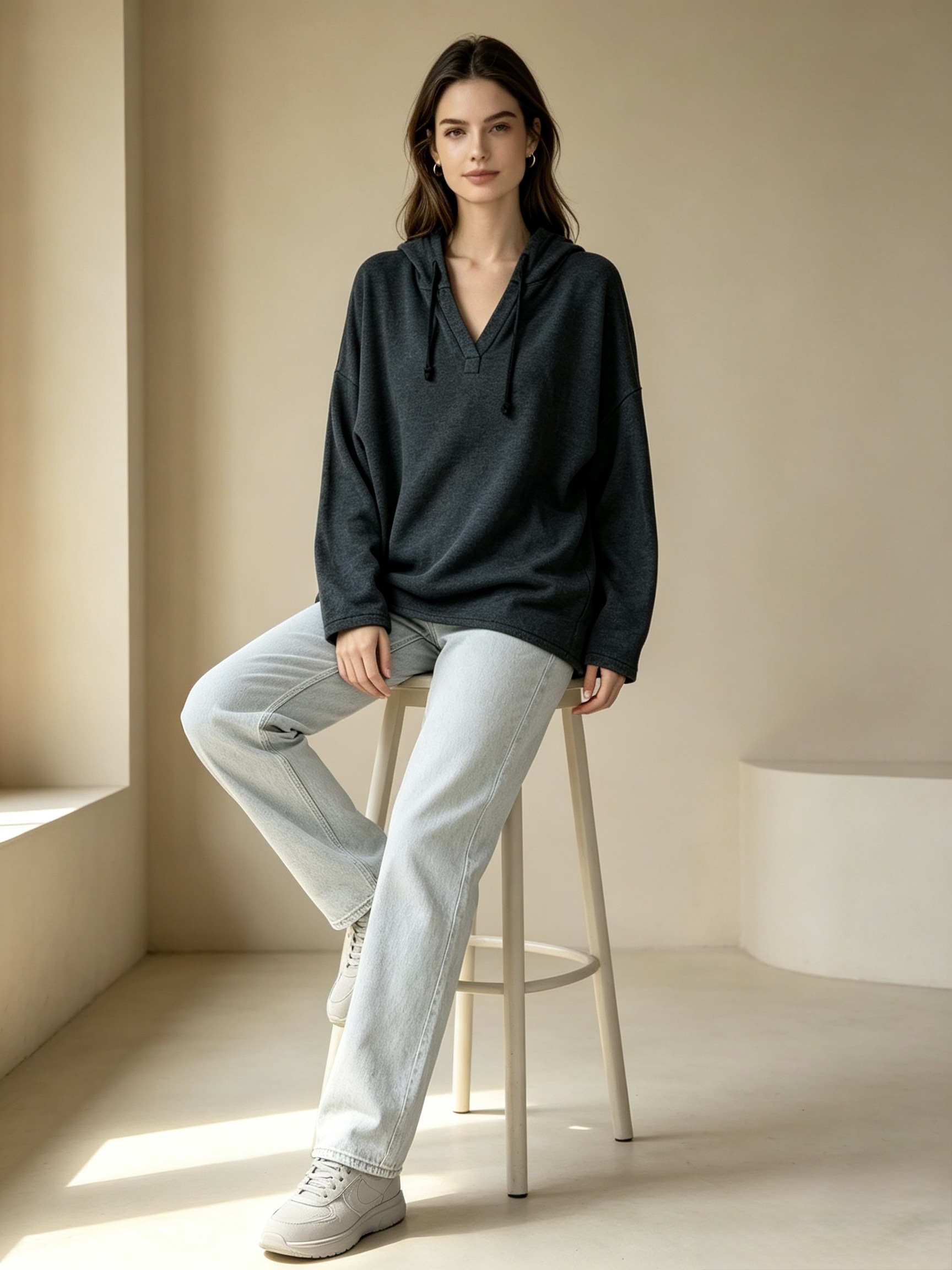 Grossista Mika Moda - FELPA MISTO COTONE