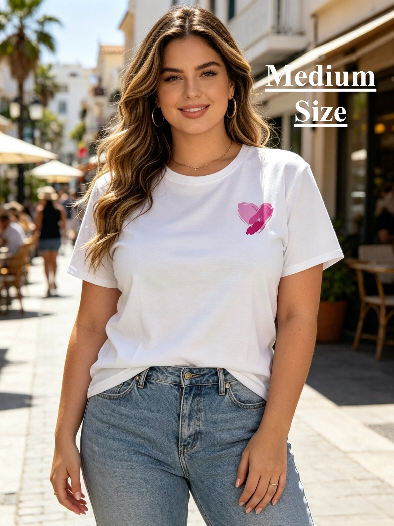 Mayorista Mika Moda - Camiseta con mini estampado