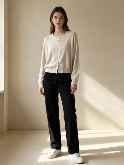 Wholesaler Mika Moda - Lightweight cardigan Wholesaler Mika Moda - Lightweight cardigan