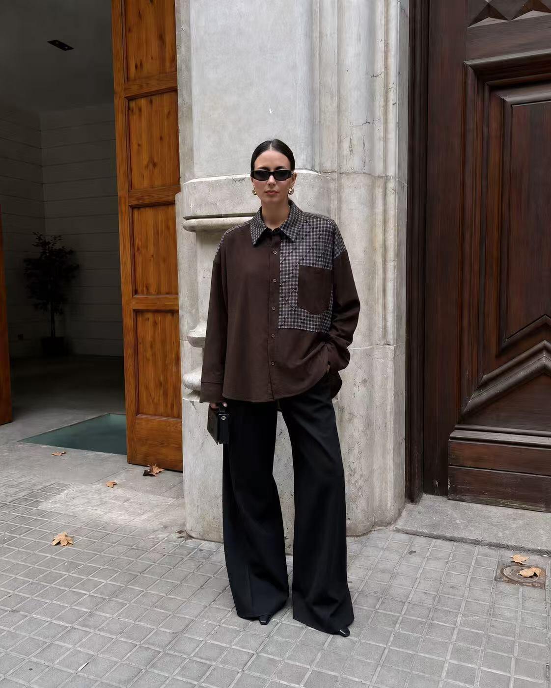 Wholesaler MILLERA - VINTAGE PATCHWORK SHIRT
