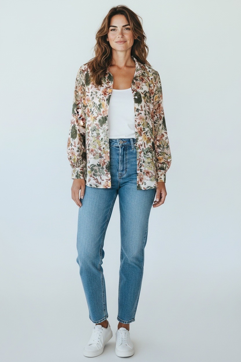 Wholesaler Mily Grande Taille - plus size printed shirt