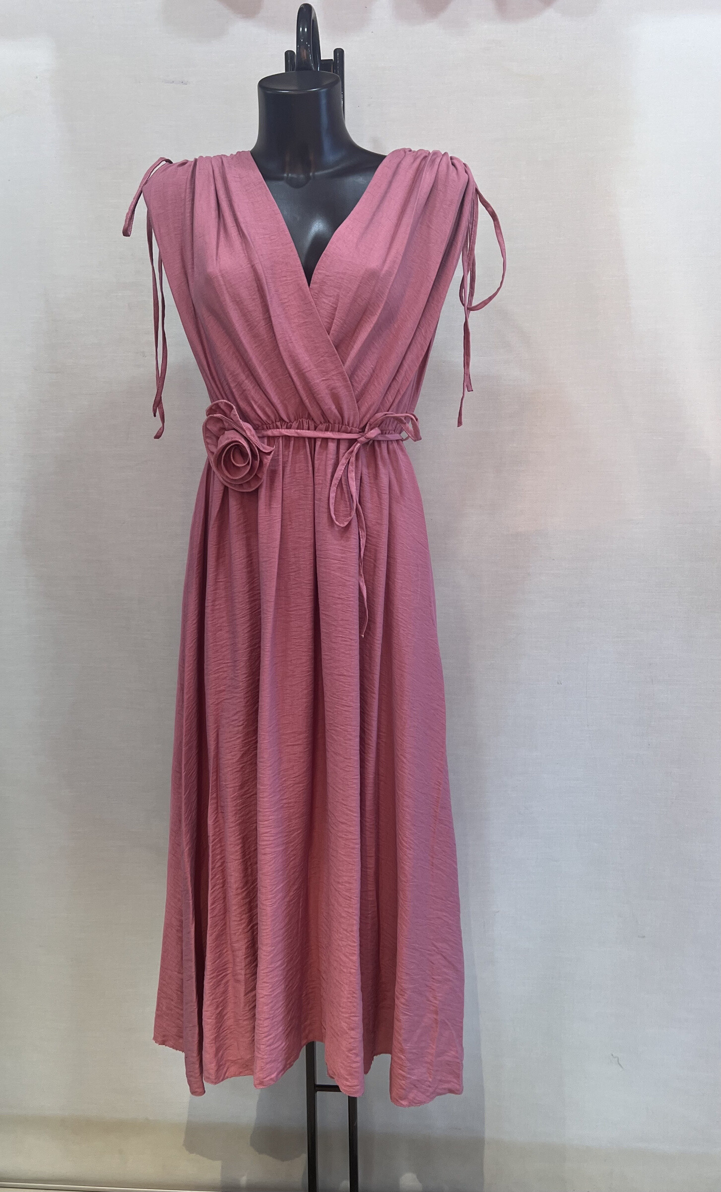 Großhändler Mily Grande Taille - Großer Herz -Cache -Kleid