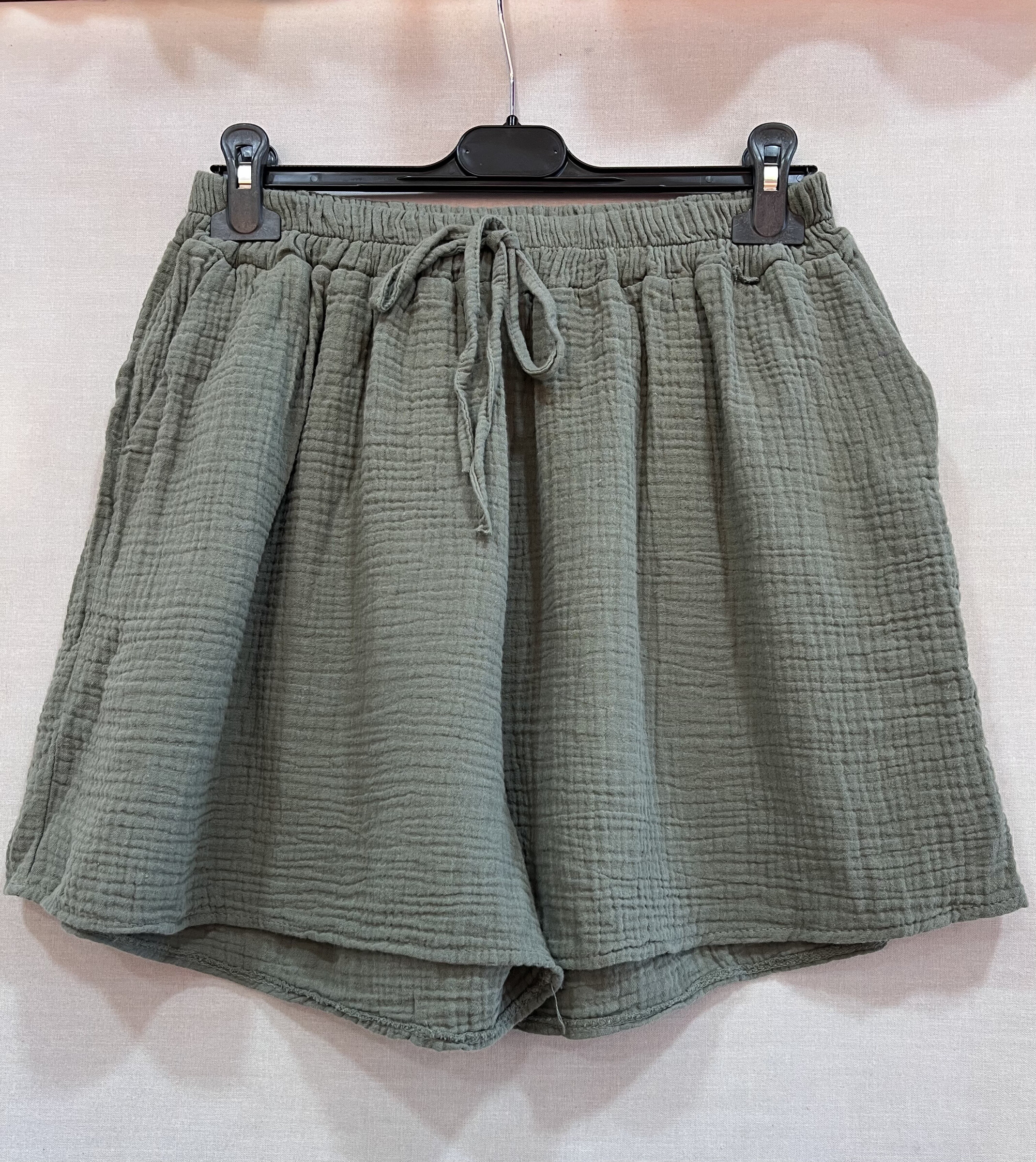 Mayorista Mily Grande Taille - Pantalones cortos de gas de algodón