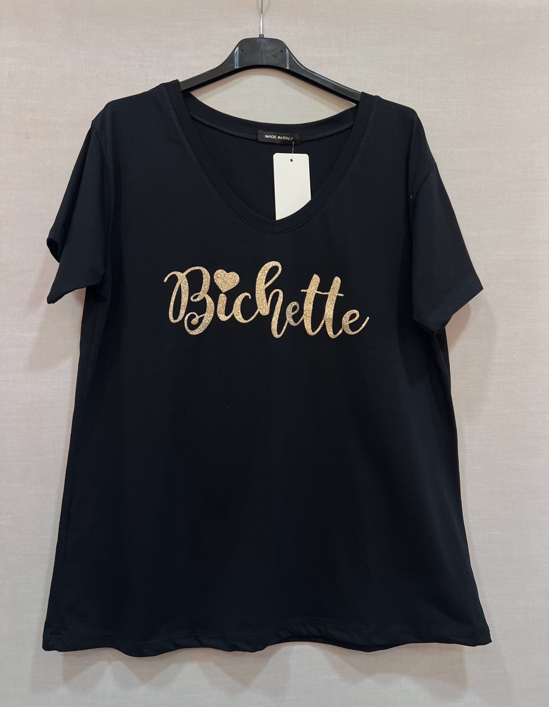 Grossiste Mily Grande Taille - T shirt Col V
