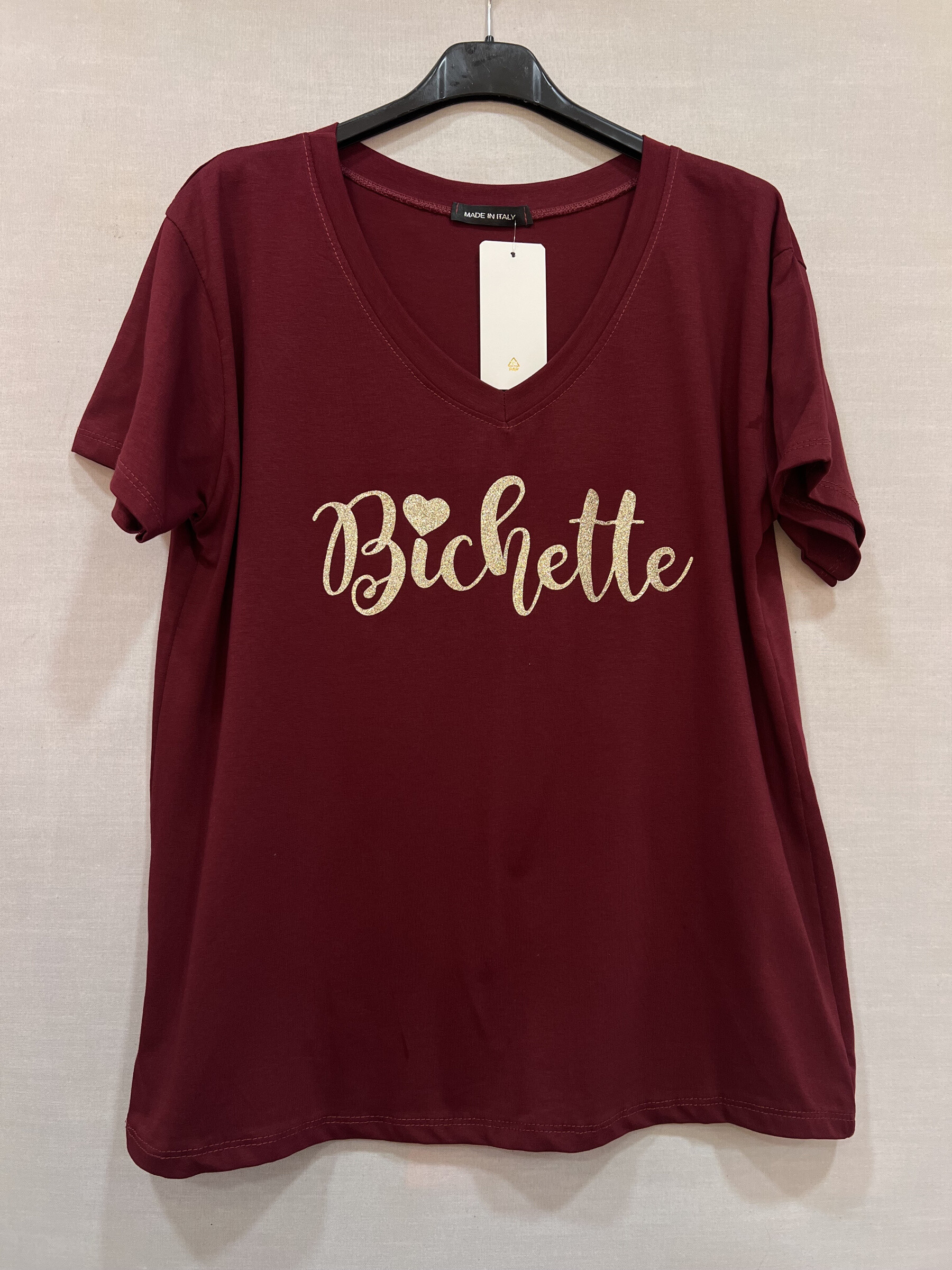 Wholesaler Mily Grande Taille - PLUS SIZE V-NECK T-SHIRT