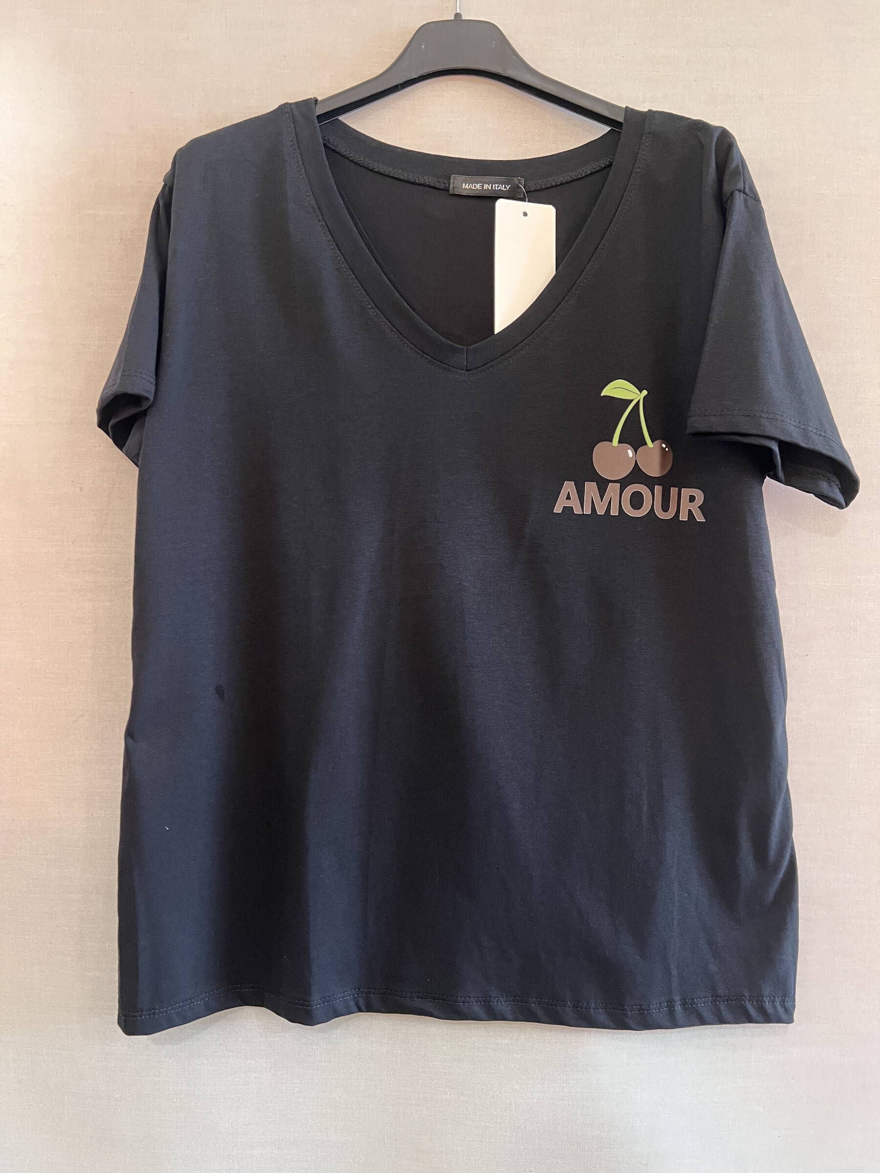 Wholesaler Mily Grande Taille - PLUS SIZE V-NECK T-SHIRT