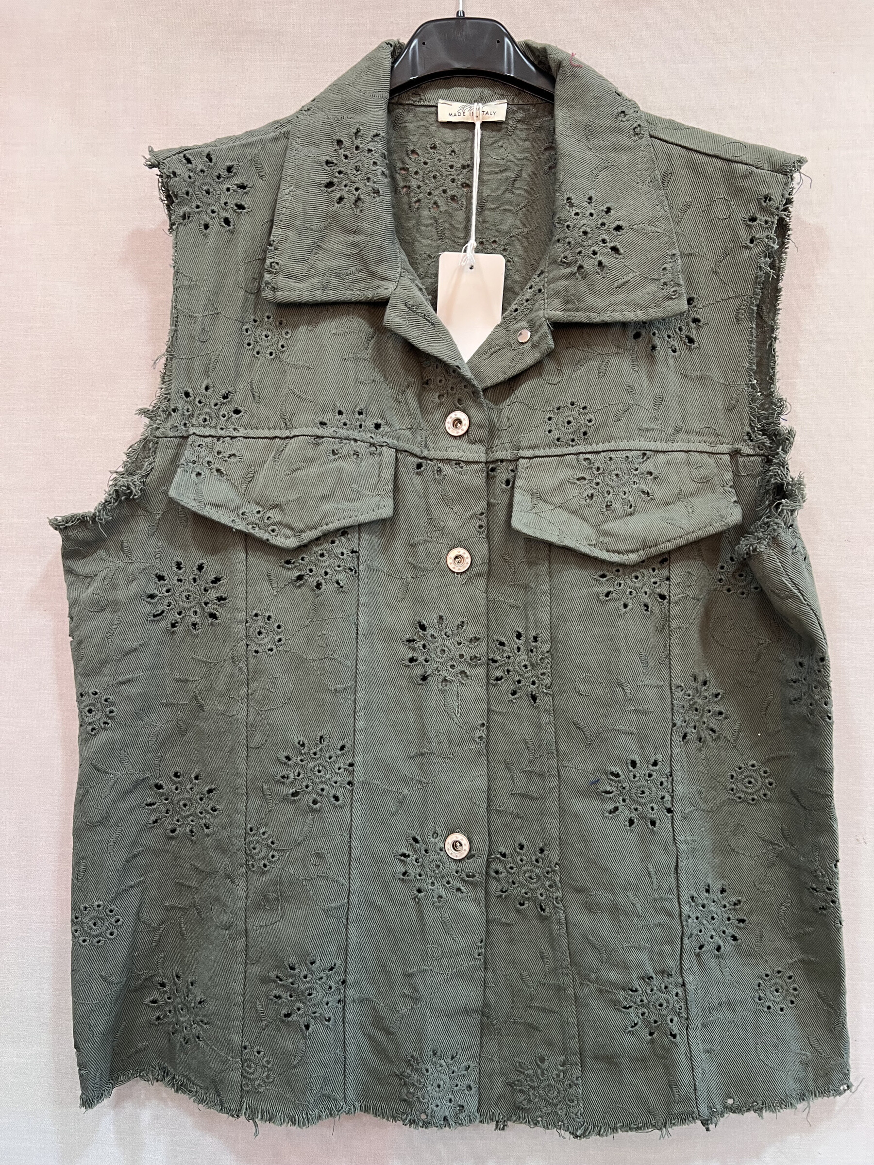 Großhändler Mily Grande Taille - ärmellose Jacke