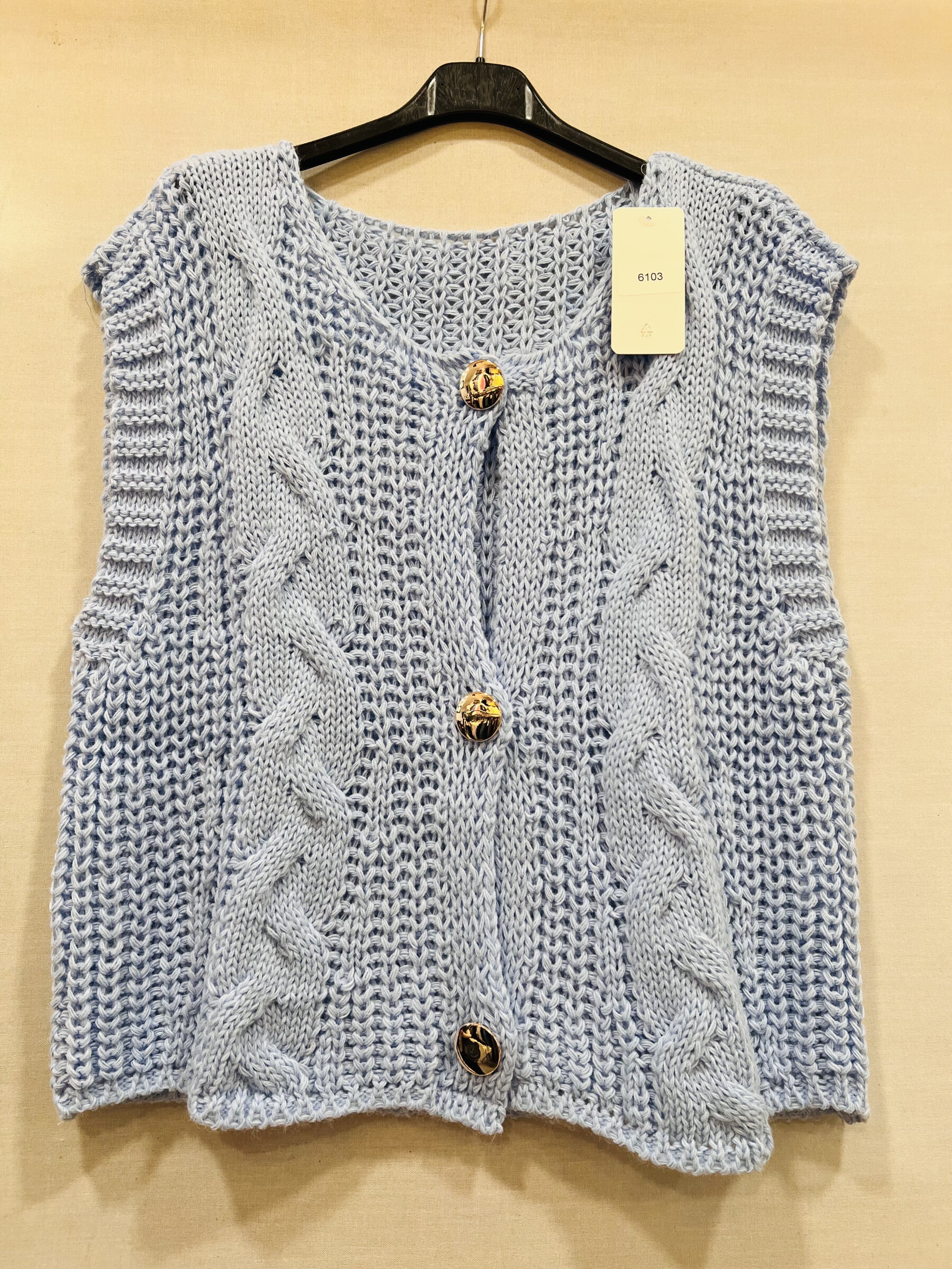 Wholesaler Mily - sleeveless knit vest