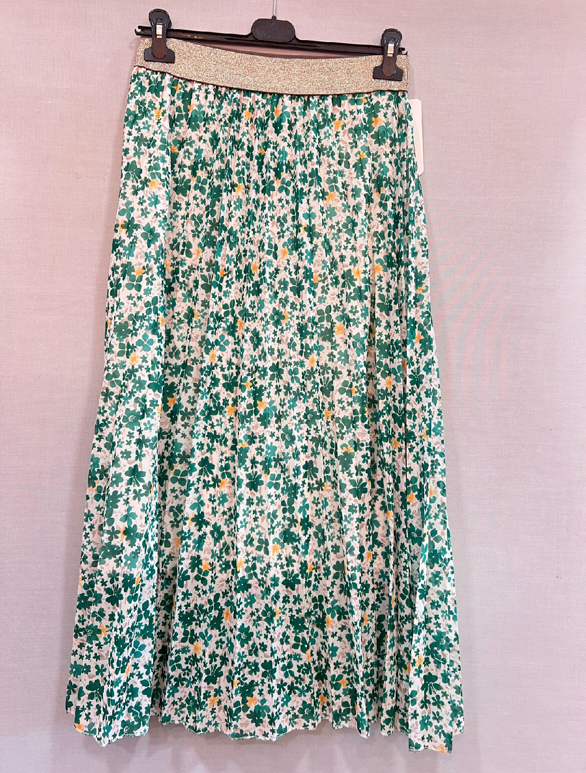Wholesaler Mily - Printed pleated skirt