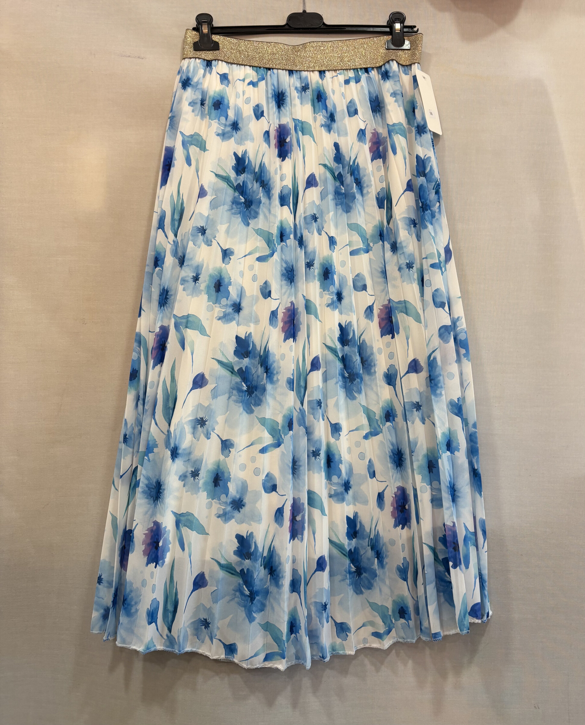 Mayorista Mily Grande Taille - Falda plisada estampada