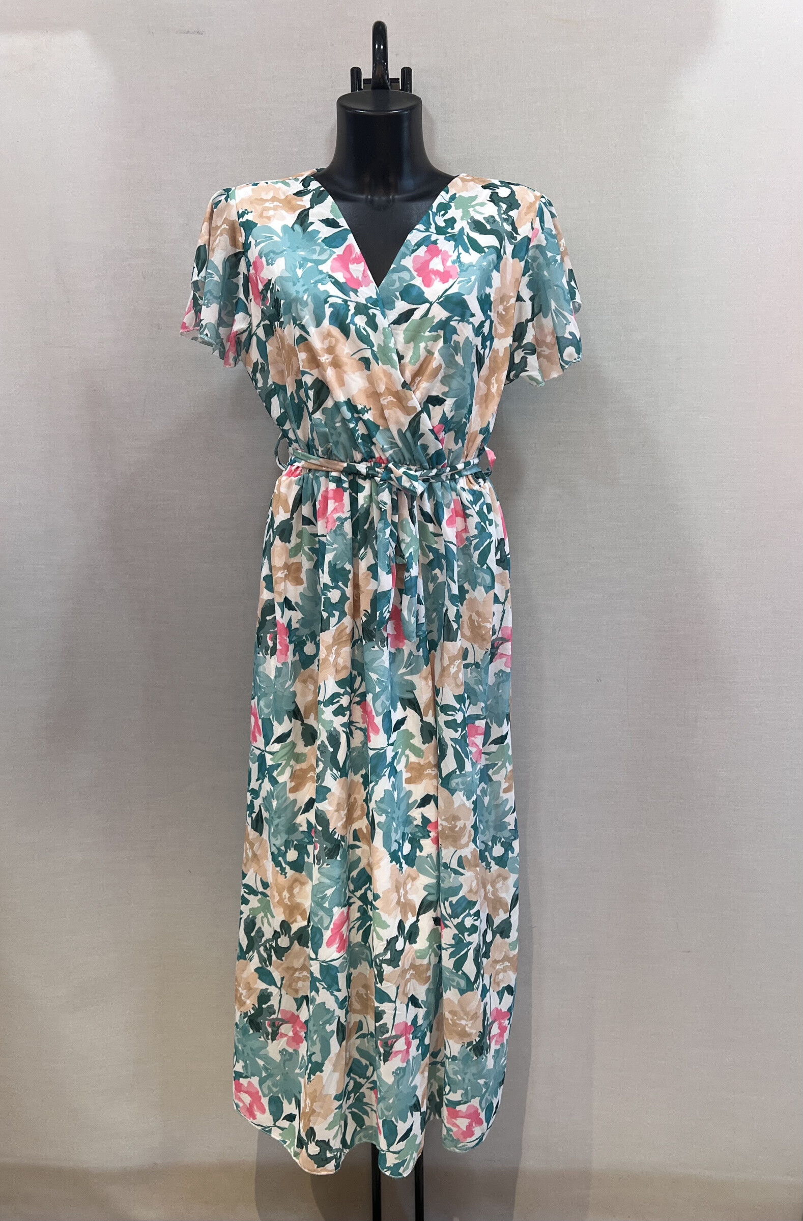 Grossiste Mily - robes longues imprimées GRANDE TAILLE