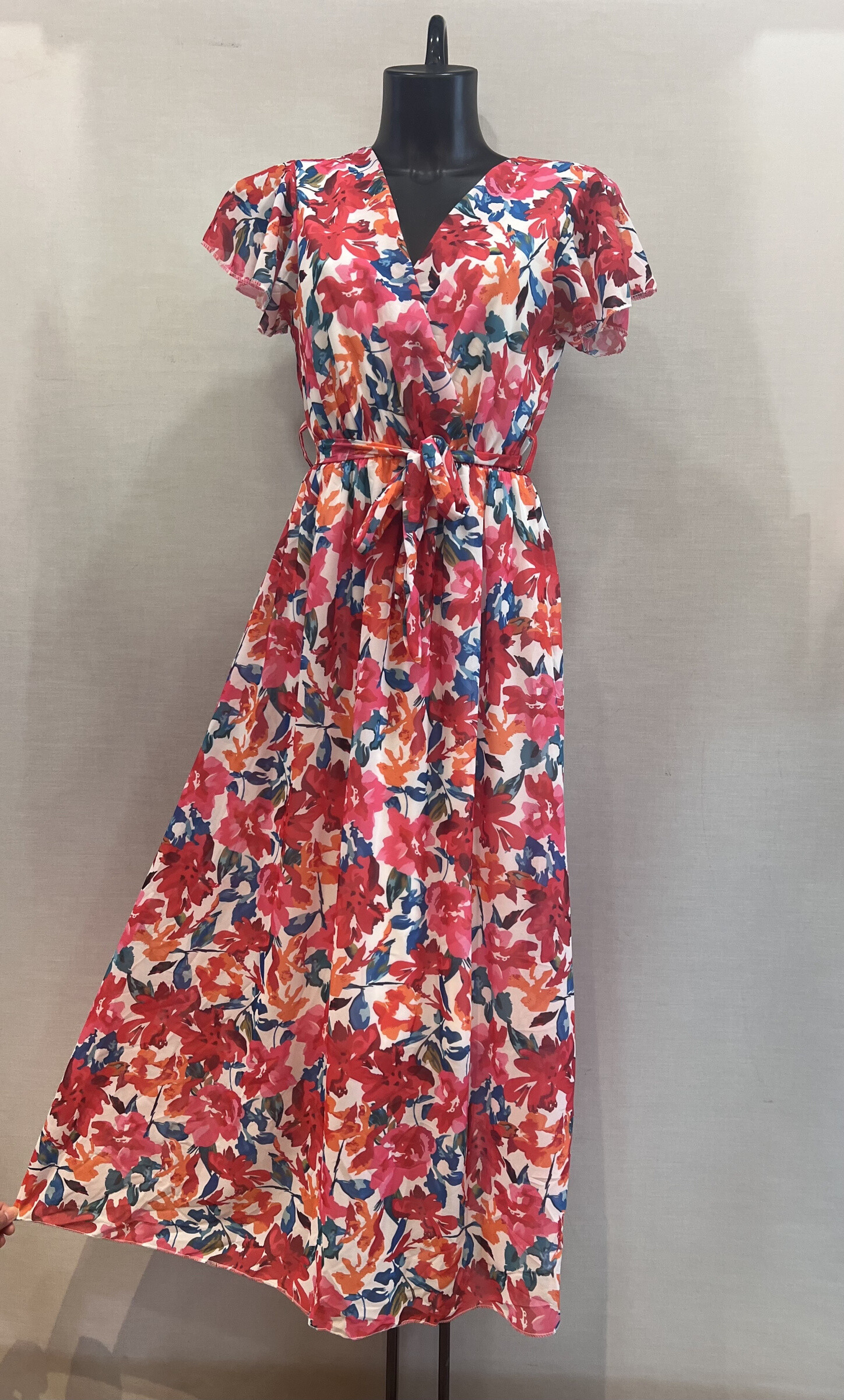 Grossiste Mily - robes longues imprimées GRANDE TAILLE