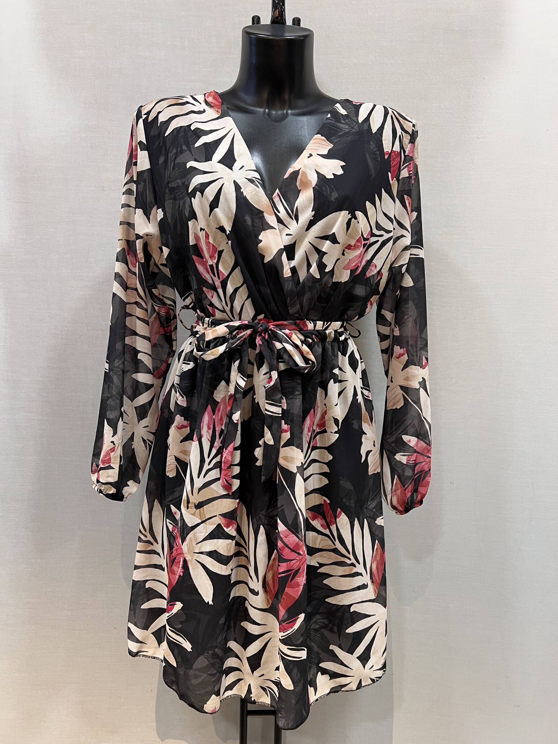 Wholesaler Mily - PRINTED STRAIGHT FIT DRESS