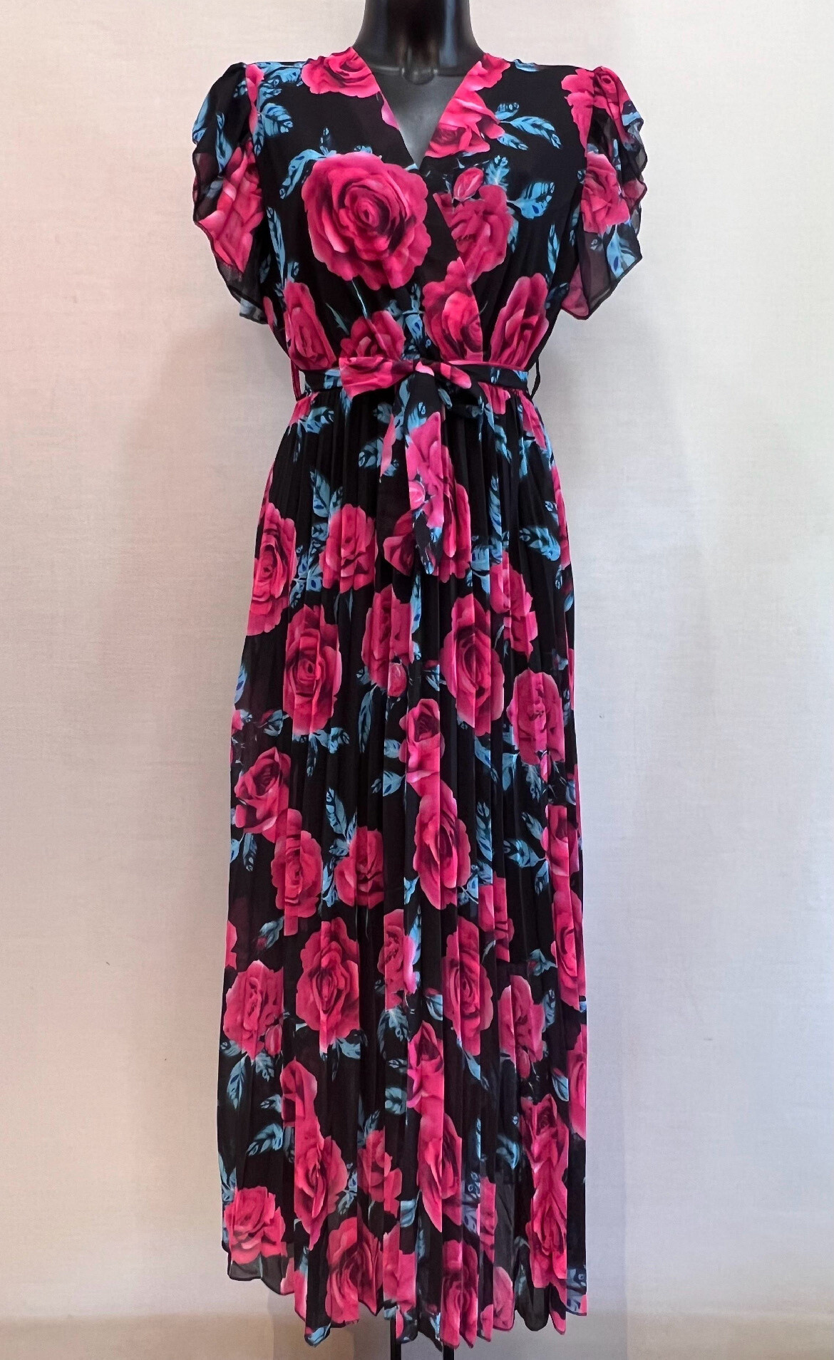 Wholesaler Mily - Polded Patter Dress