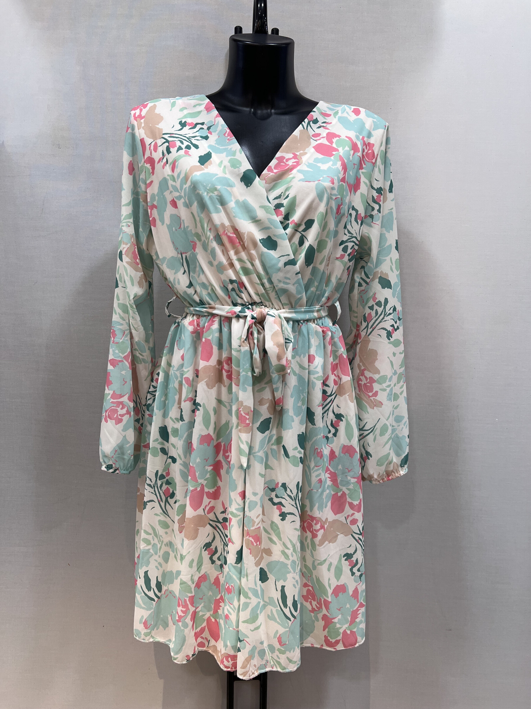Wholesaler Mily - PRINTED STRAIGHT FIT DRESS