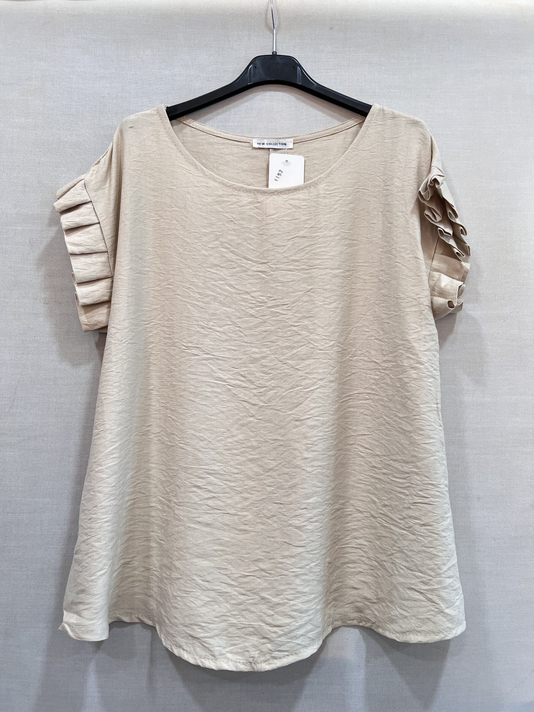 Grossiste Mily - top grande taille col ronde
