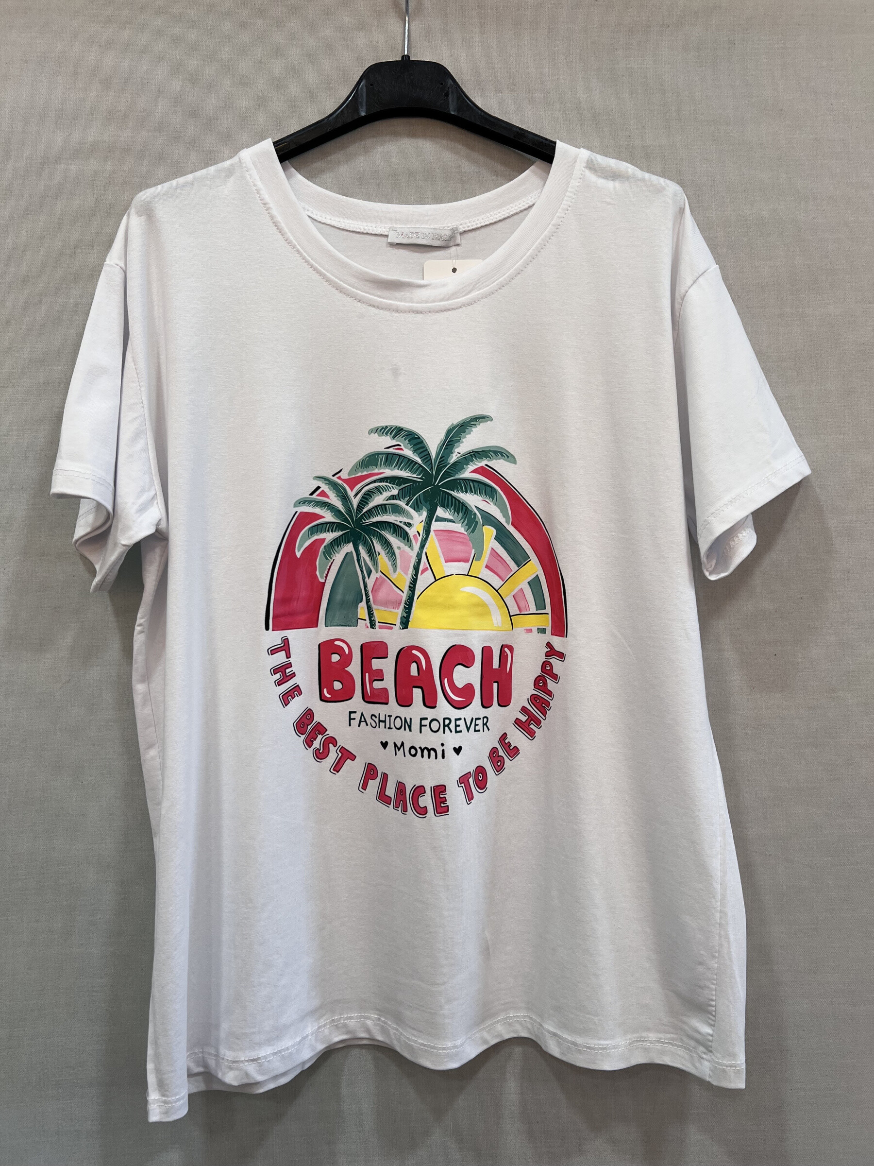 Grossiste Mily - t shirt grande taille col  rond