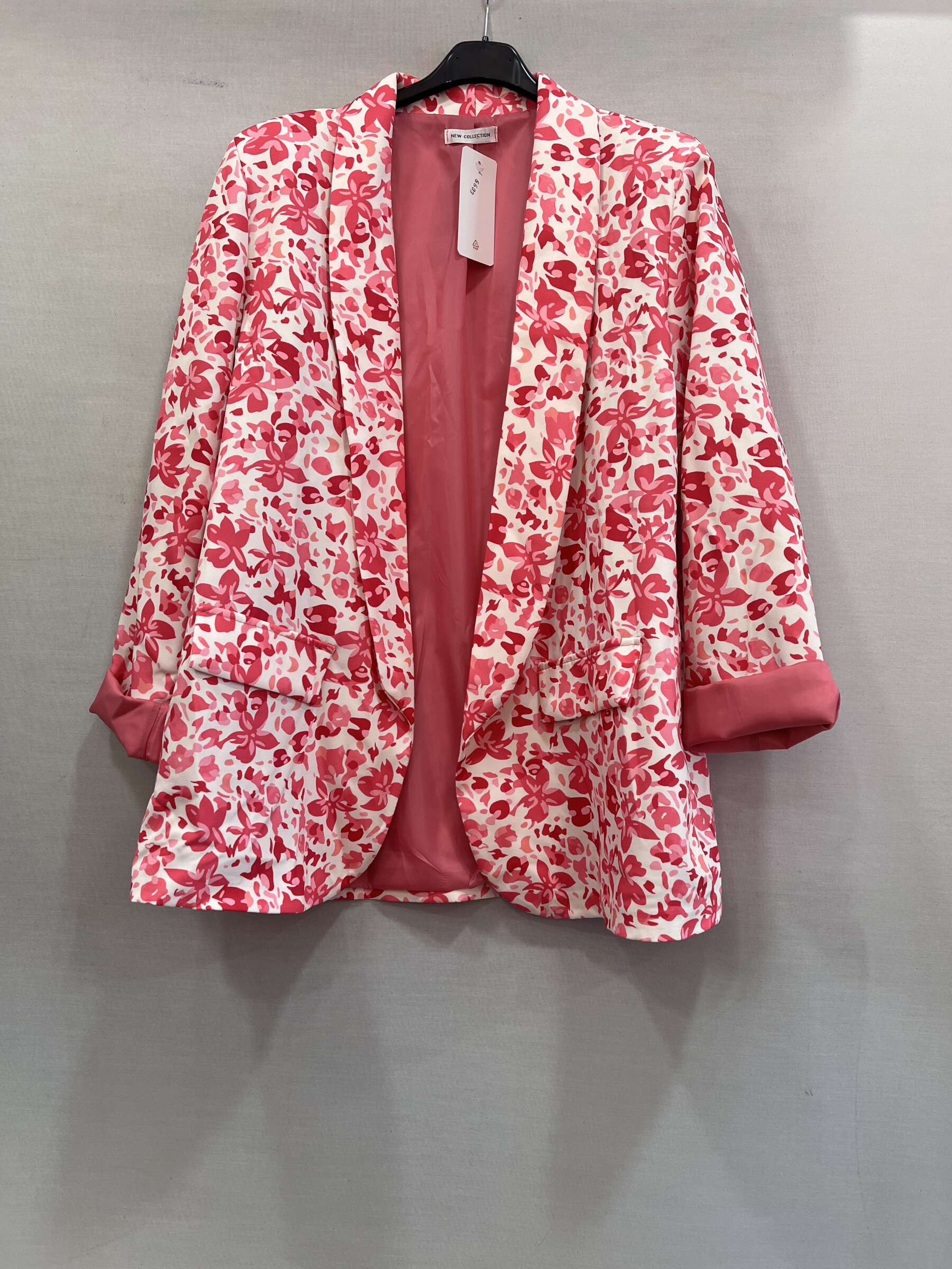 Wholesaler Mily - plus size printed blazer