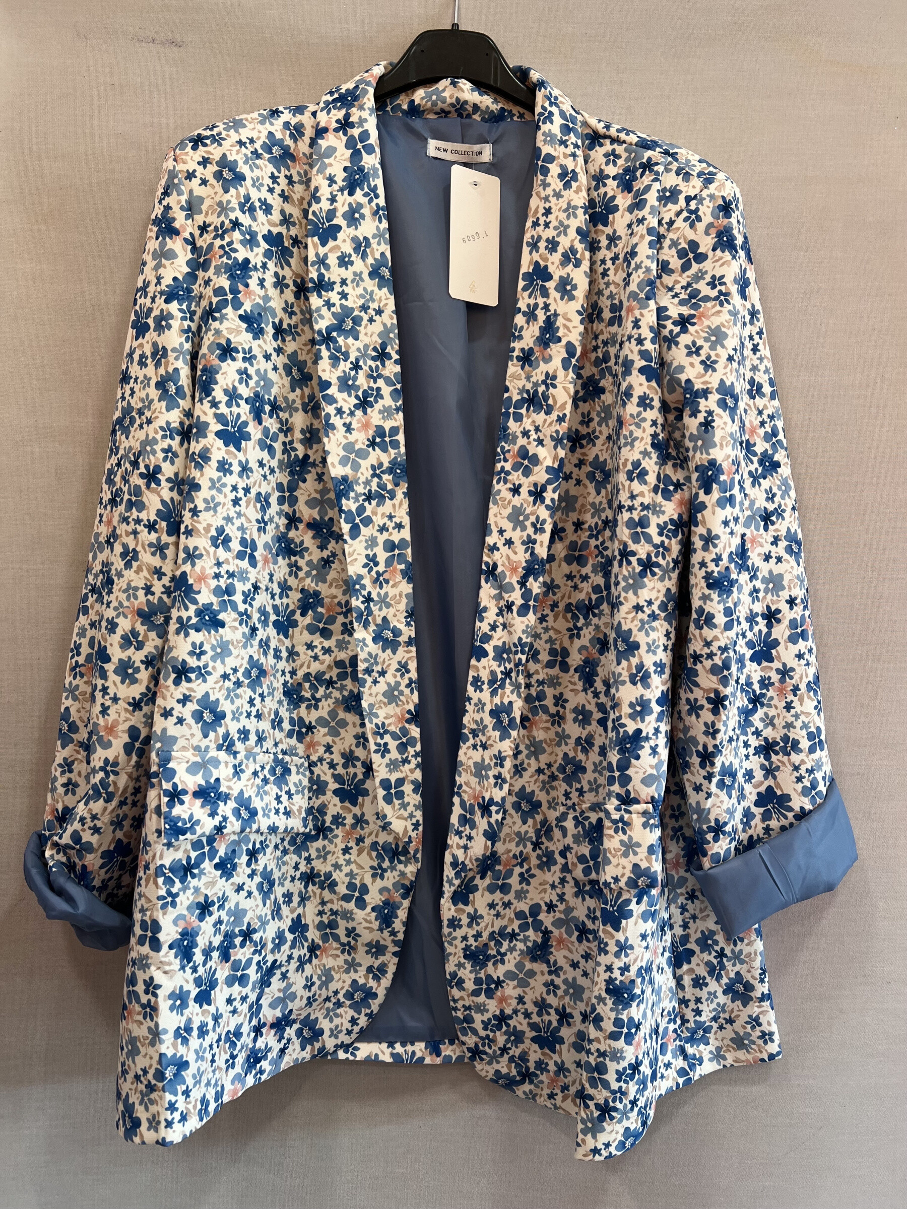 Wholesaler Mily - plus size printed blazer
