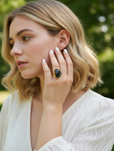 Grossiste MIMIKO - BAGUE FANTAISIE EN RESINE ET EN ACIER INOXYDABLE Grossiste MIMIKO - BAGUE FANTAISIE EN RESINE ET EN ACIER INOXYDABLE