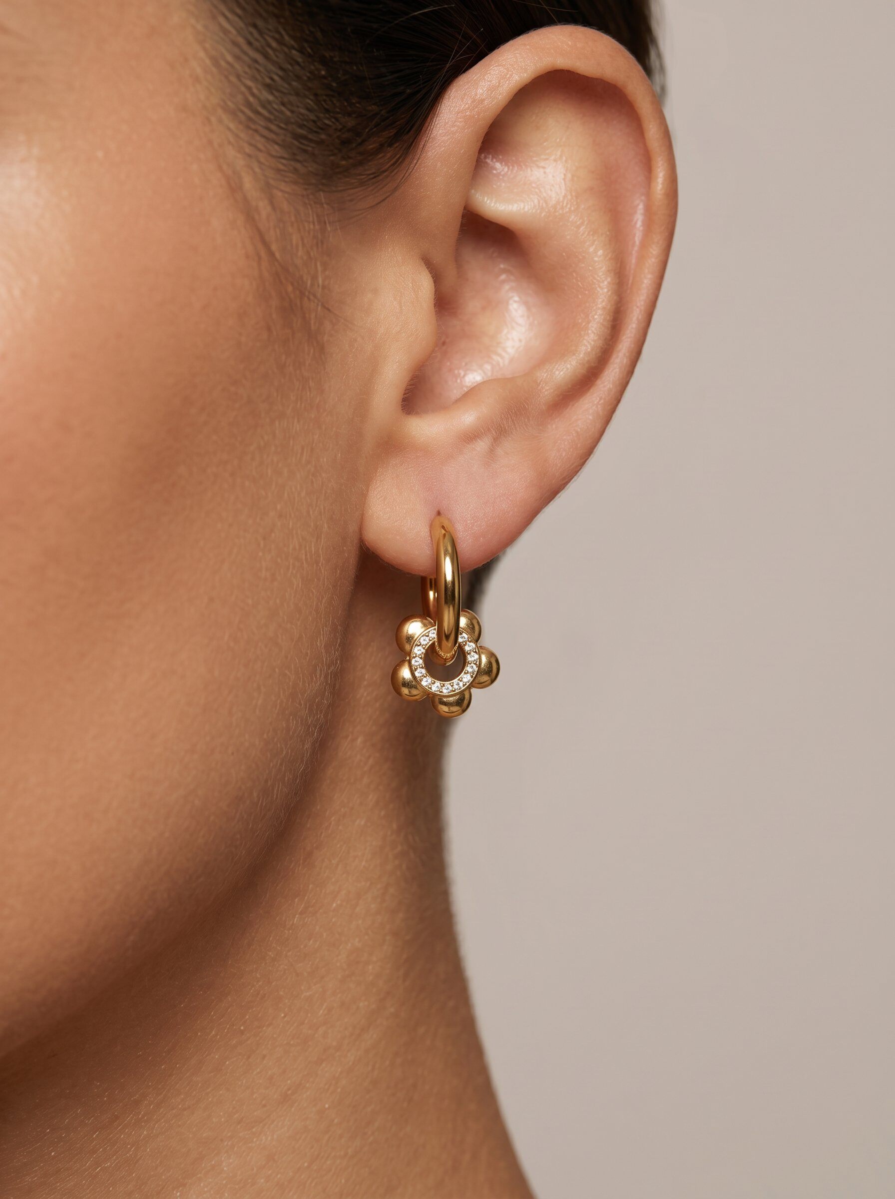 Grossiste MIMIKO - BOUCLES D'OREILLES EN ACIER INOXYDABLE 304