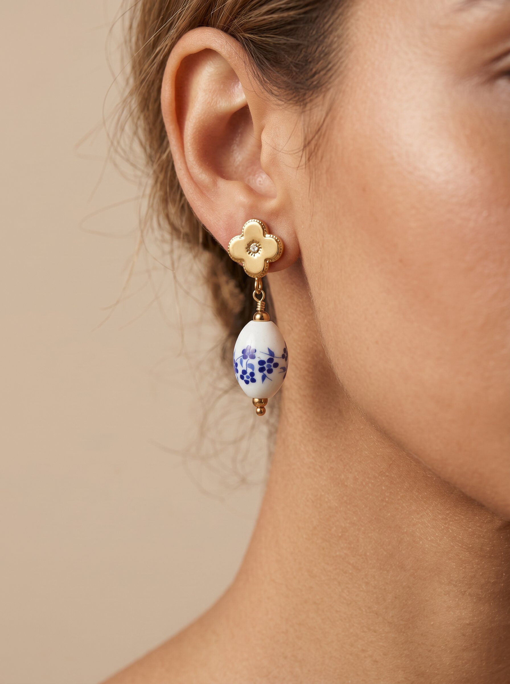 Grossiste MIMIKO - BOUCLES D'OREILLES EN ACIER INOXYDABLE 304