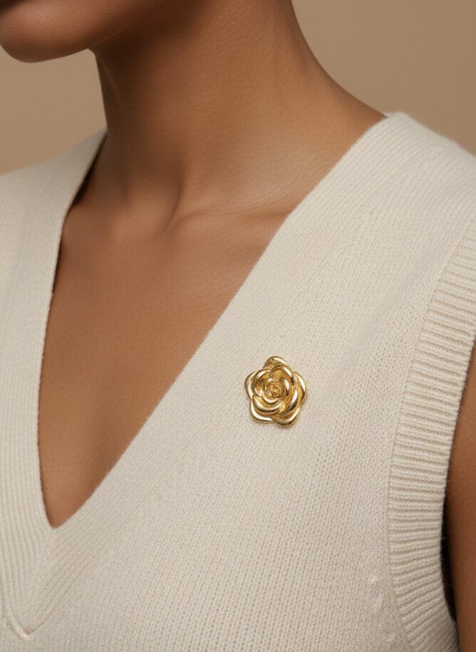 Grossiste MIMIKO - BROCHE EN ACIER INOXYDABLE 304