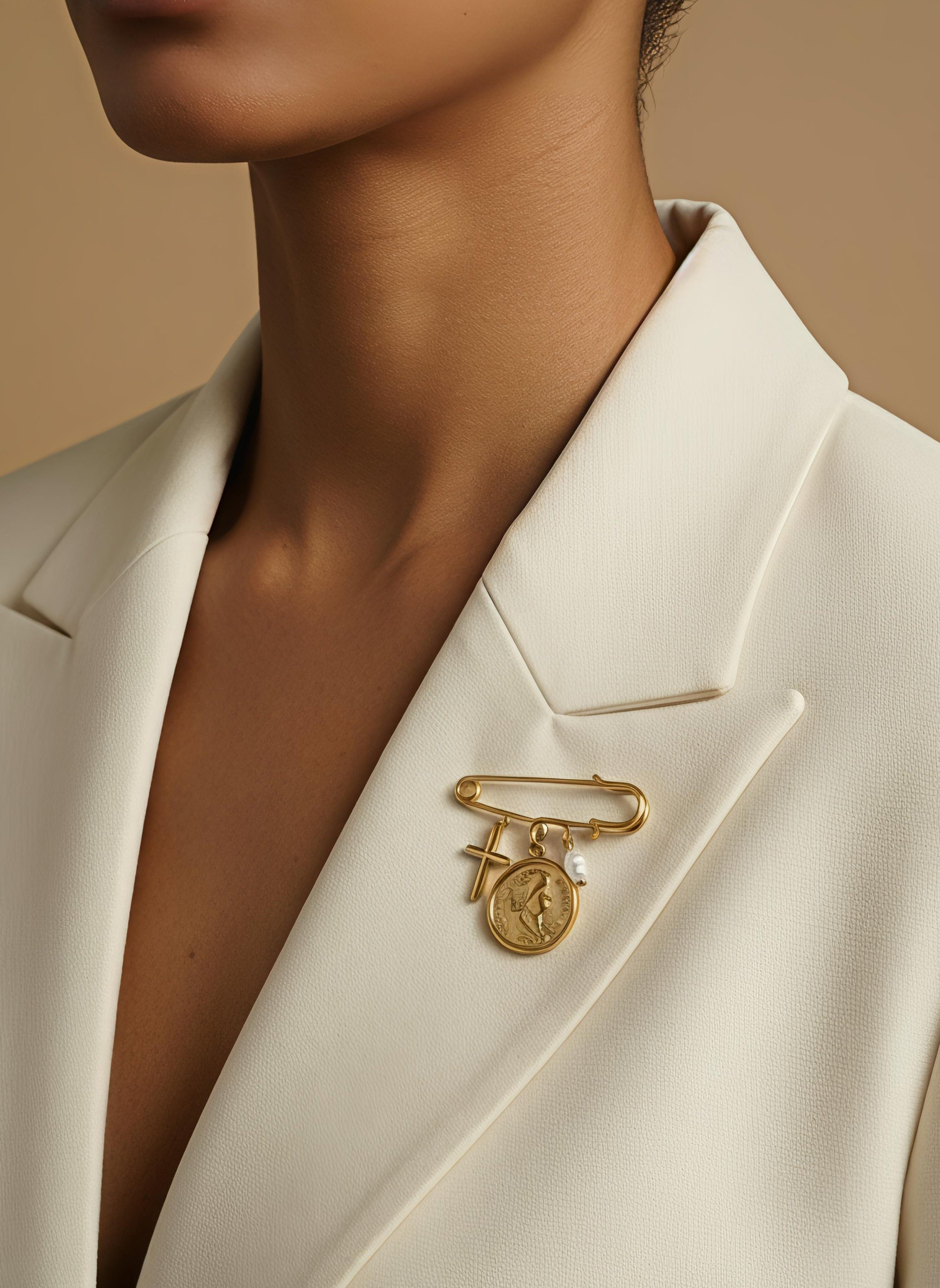 Grossiste MIMIKO - BROCHE EN ACIER INOXYDABLE 304