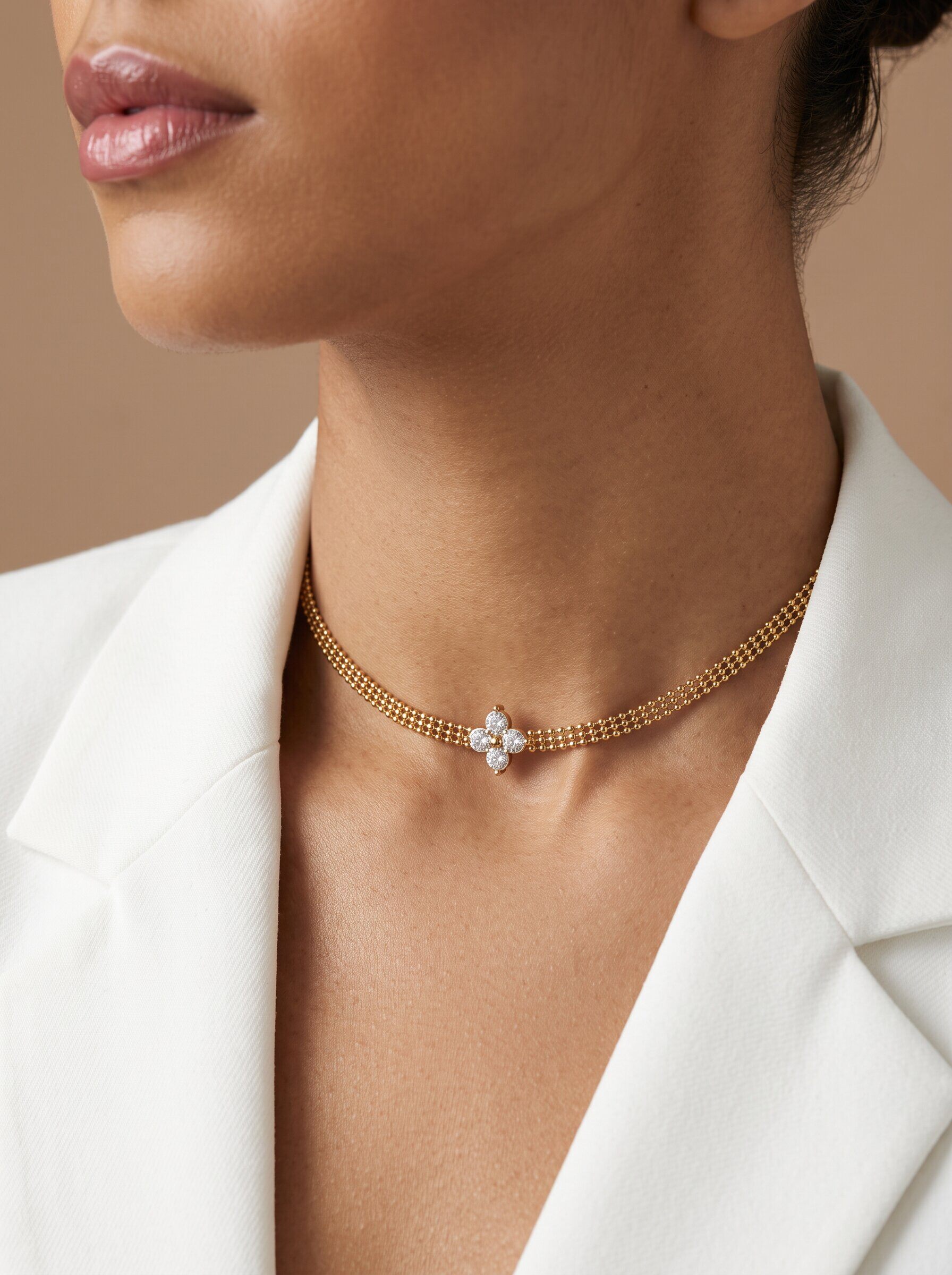 Wholesaler MIMIKO - 304 STAINLESS STEEL CHOKER NECKLACE