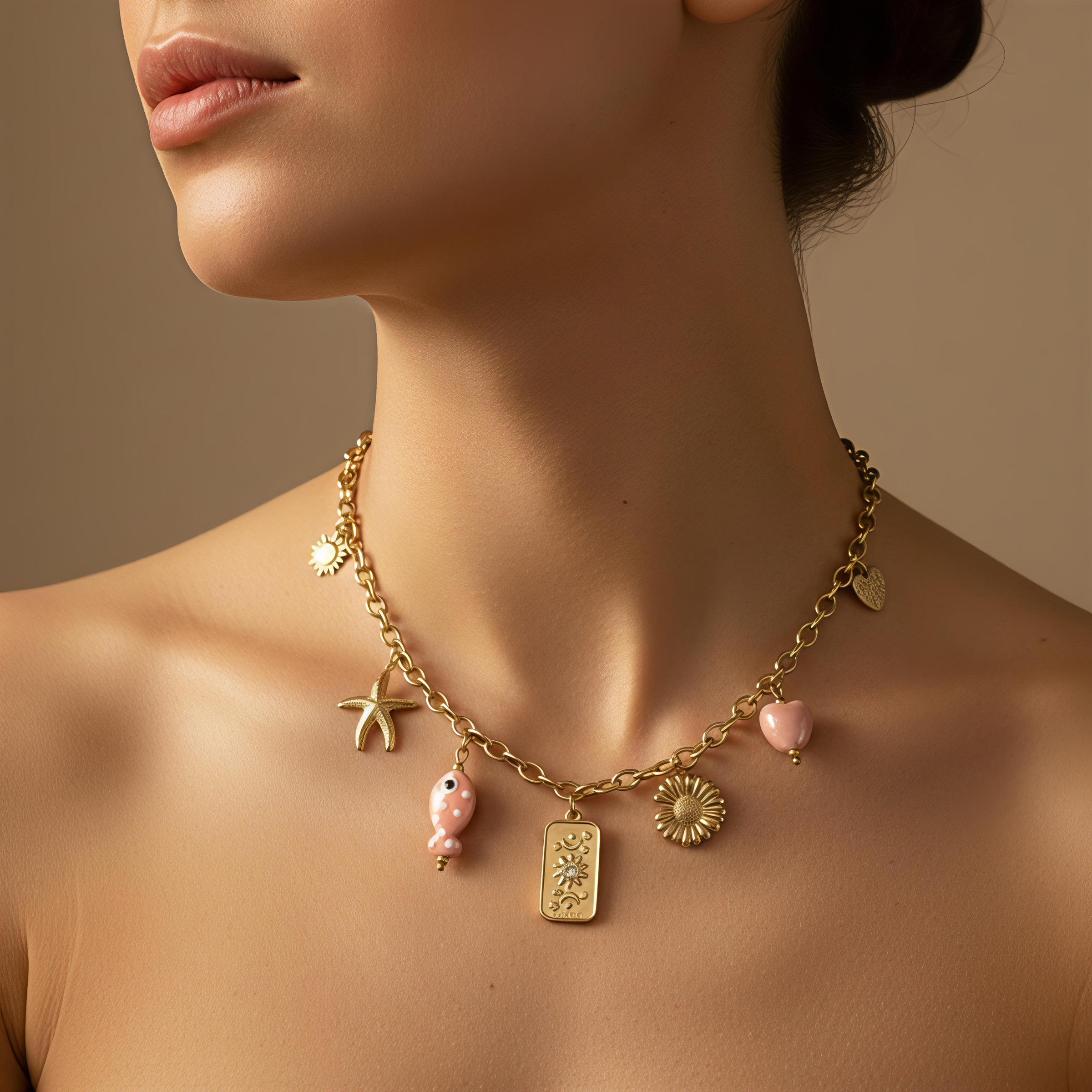 Grossiste MIMIKO - COLLIER EN ACIER INOXYDABLE 304