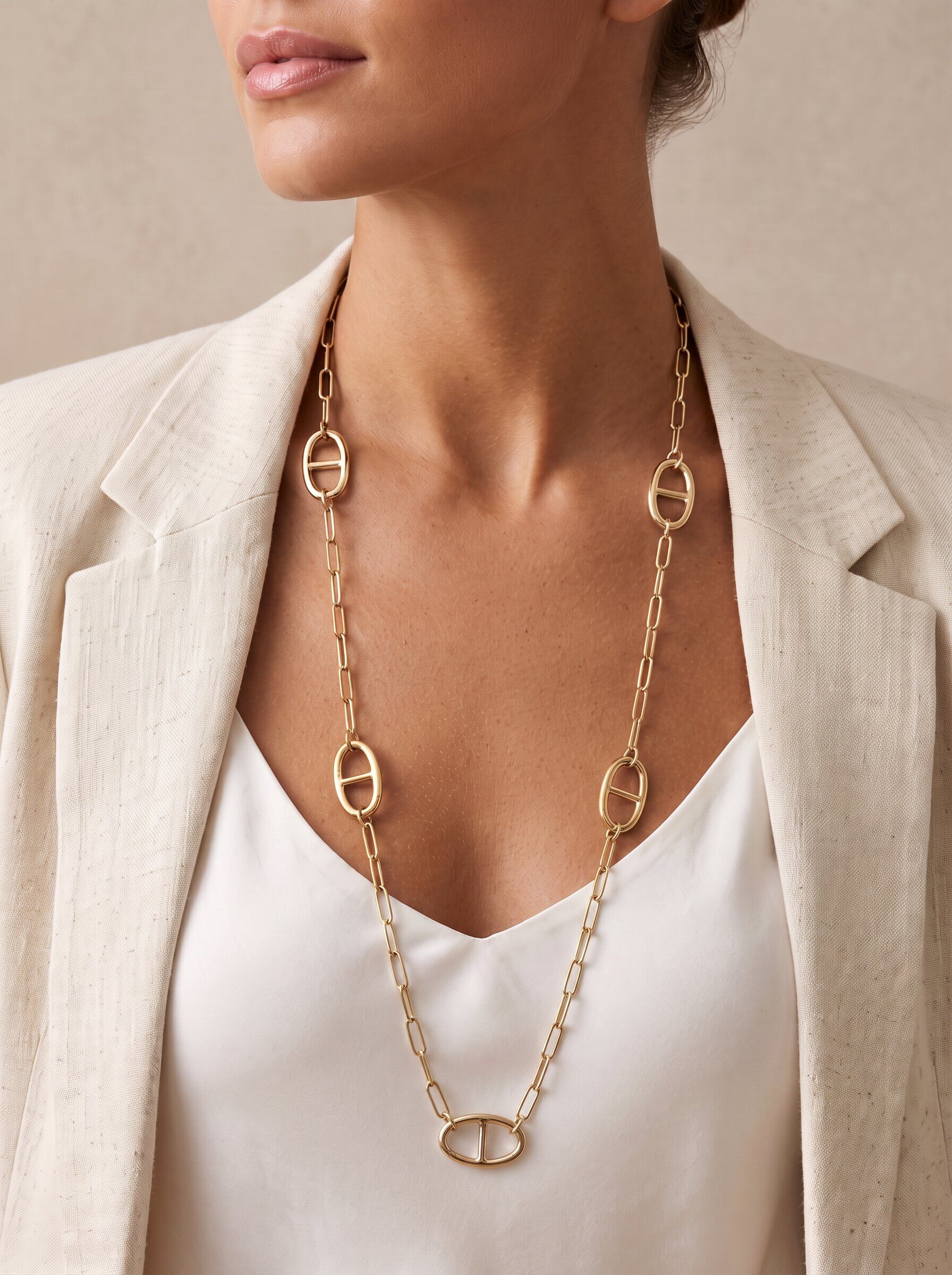 Grossiste MIMIKO - COLLIER SAUTOIR EN ACIER INOXYDABLE 304