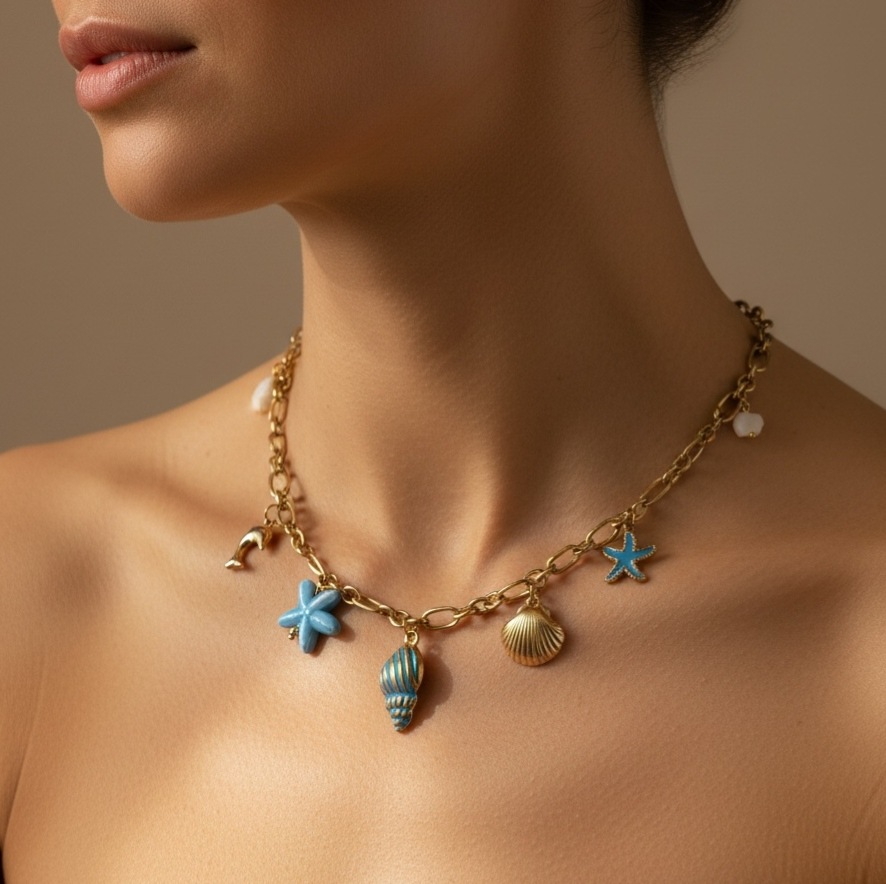 Grossiste MIMIKO - COLLIER EN ACIER INOXYDABLE 304