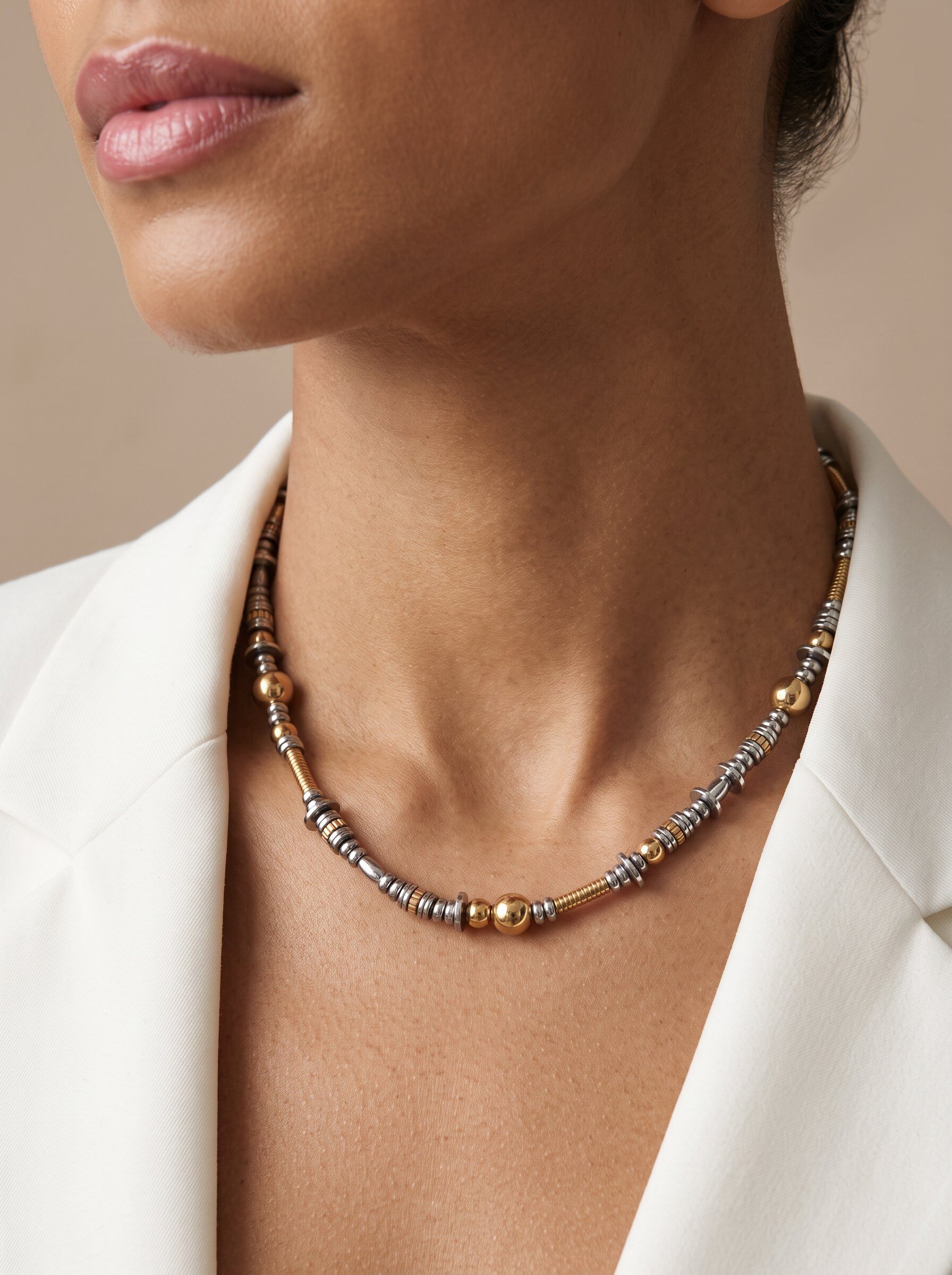 Grossiste MIMIKO - COLLIER EN ACIER INOXYDABLE 304
