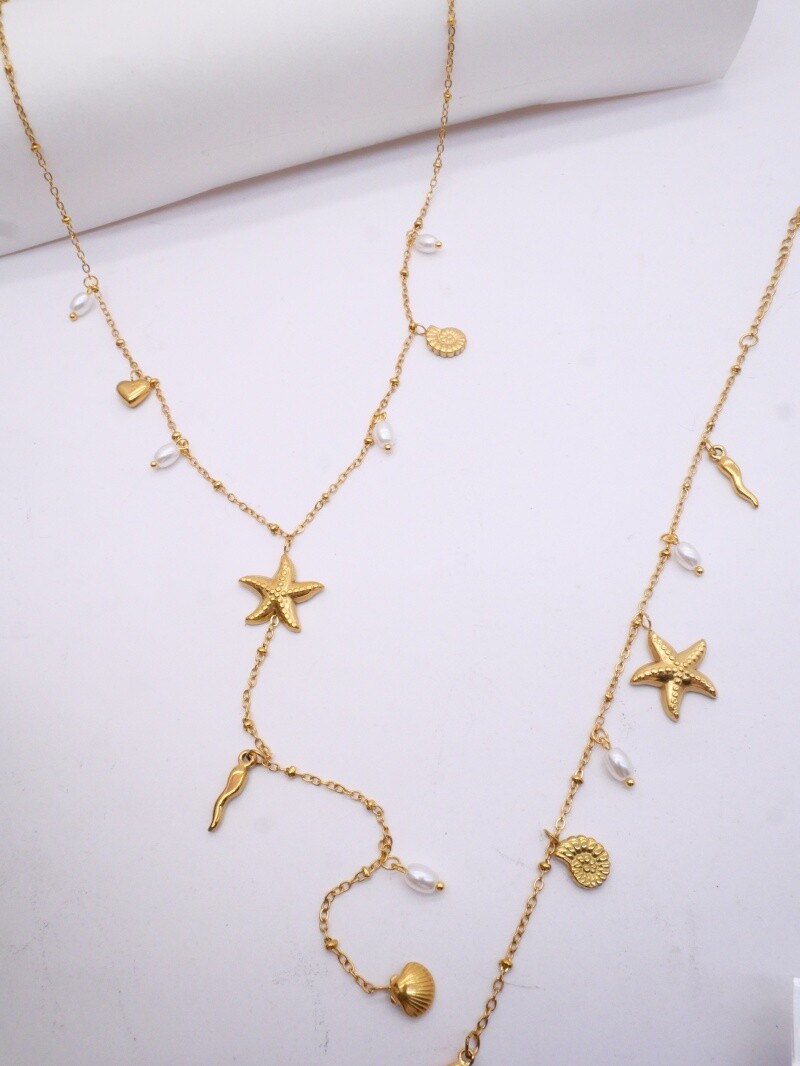 Grossiste MIMIKO - ENSEMBLE DE BIJOUX EN ACIER INOXYDABLE