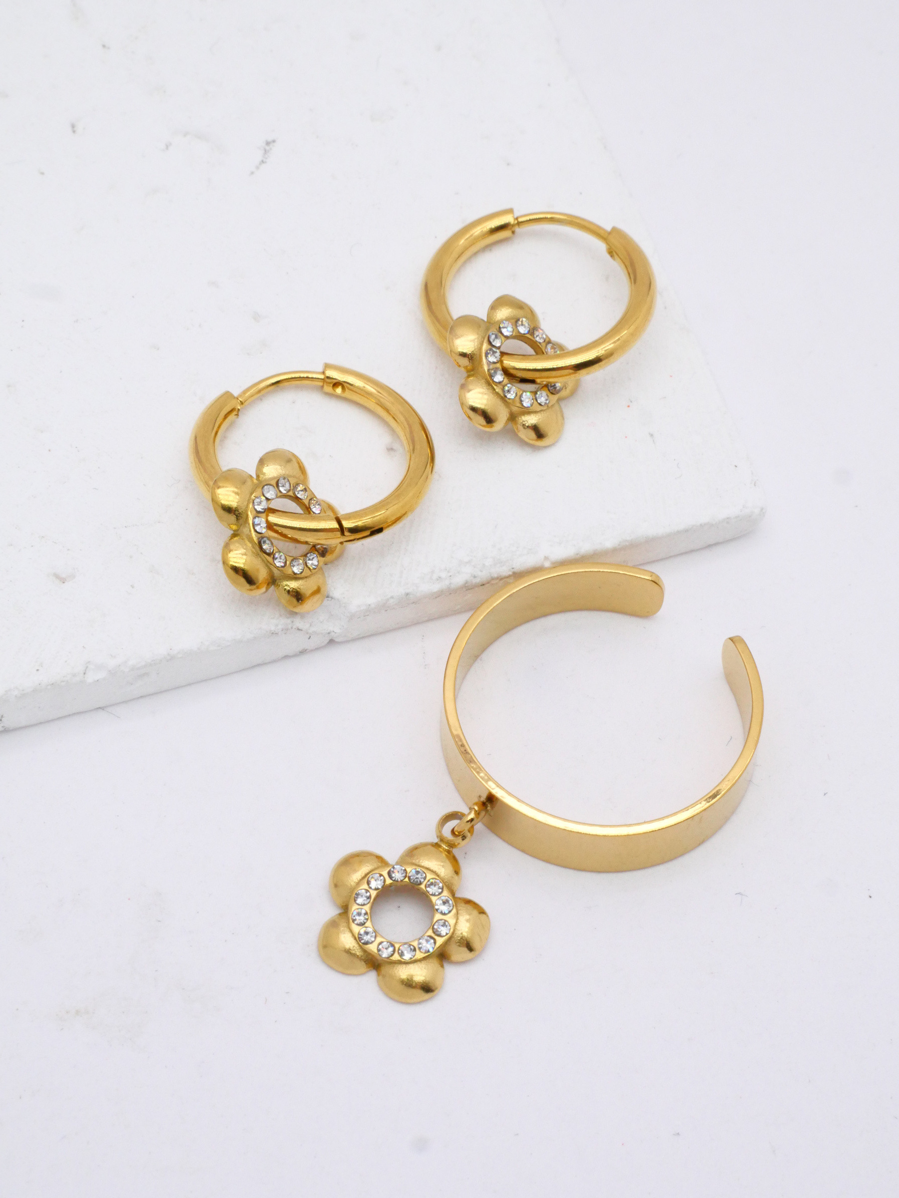 Grossiste MIMIKO - ENSEMBLE DE BIJOUX EN ACIER INOXYDABLE 304