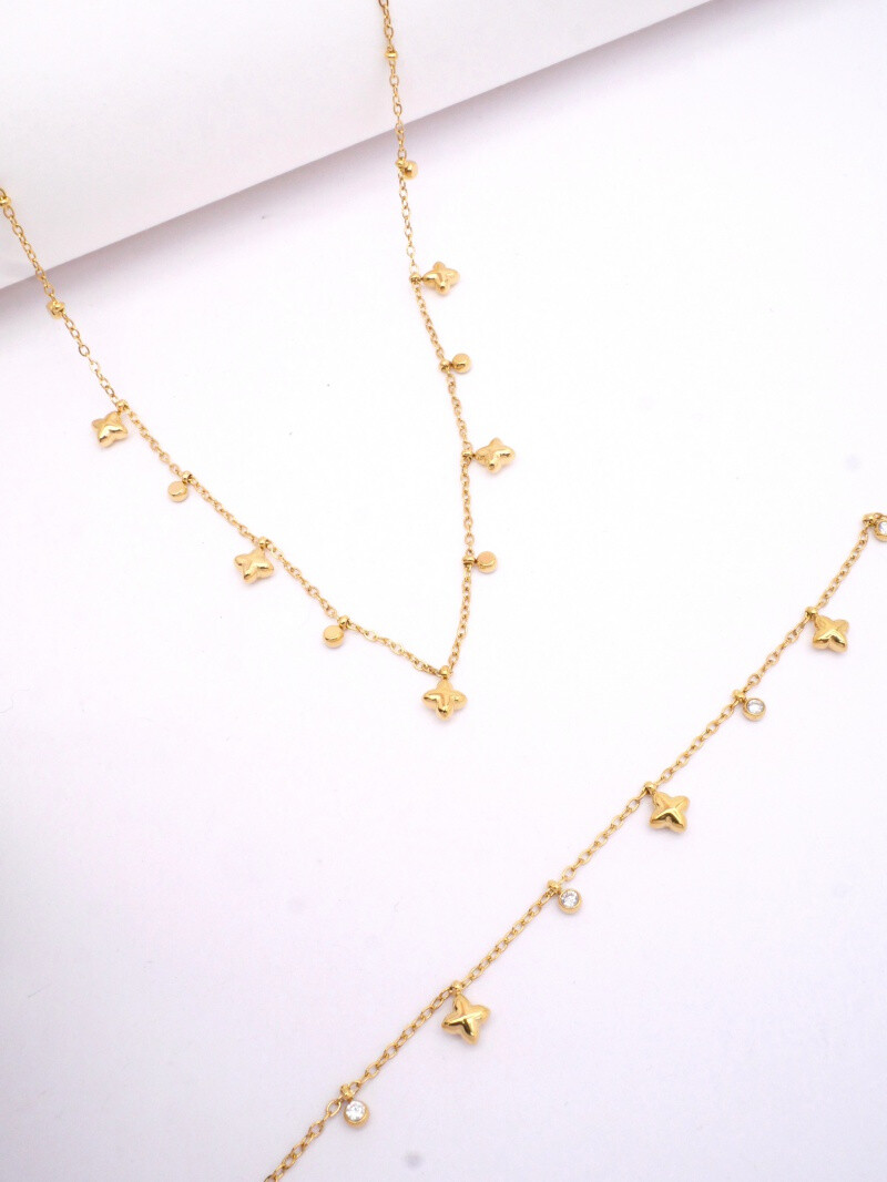 Wholesaler MIMIKO - SET OF STAINLESS STEEL JEWELRY