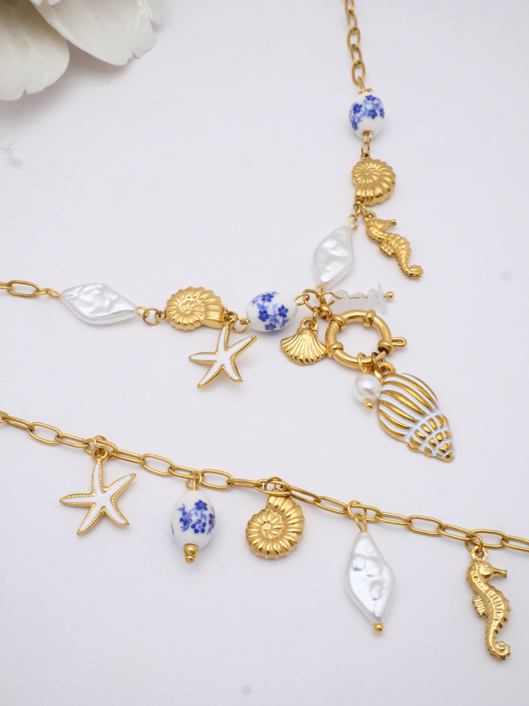 Mayorista MIMIKO - Conjunto de joyas de acero inoxidable 304