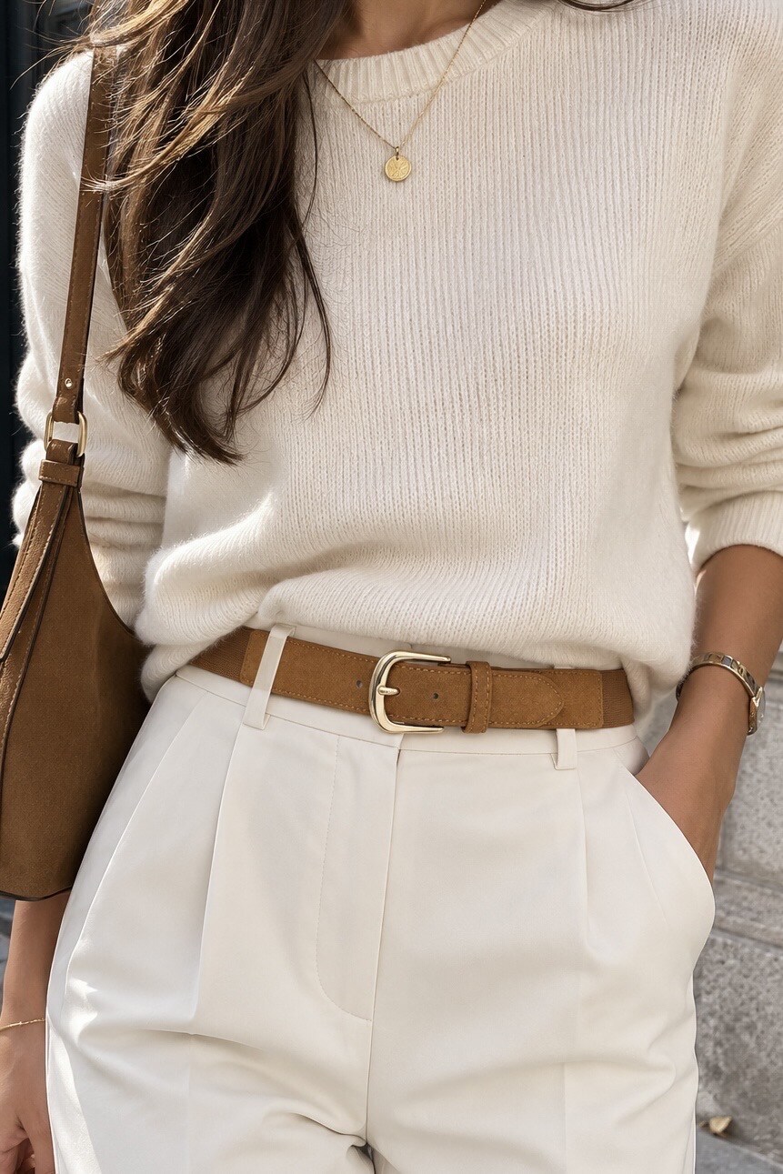 Wholesaler MIMILI - Elastic leather belt