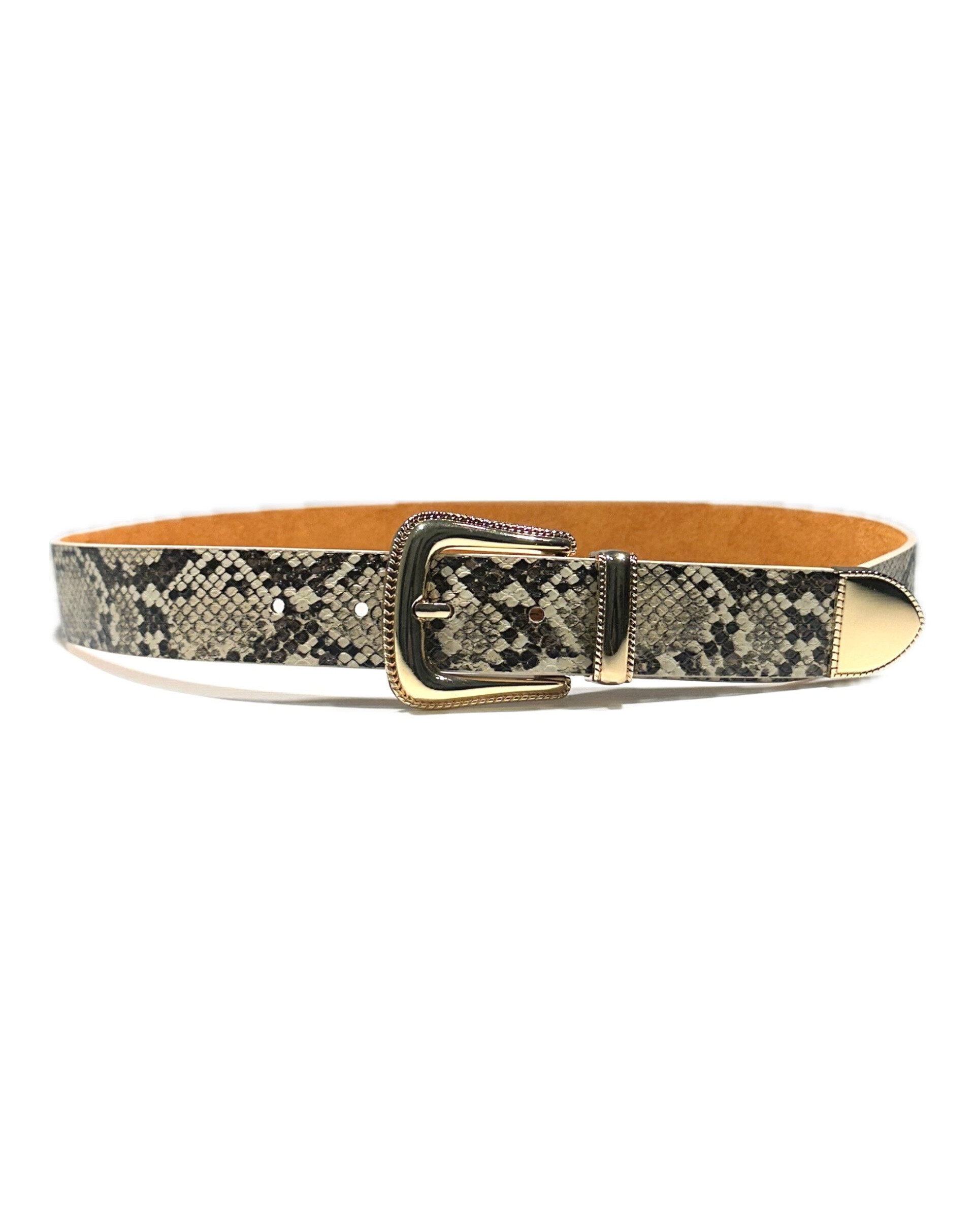 Wholesaler MIMILI - Women's python belt