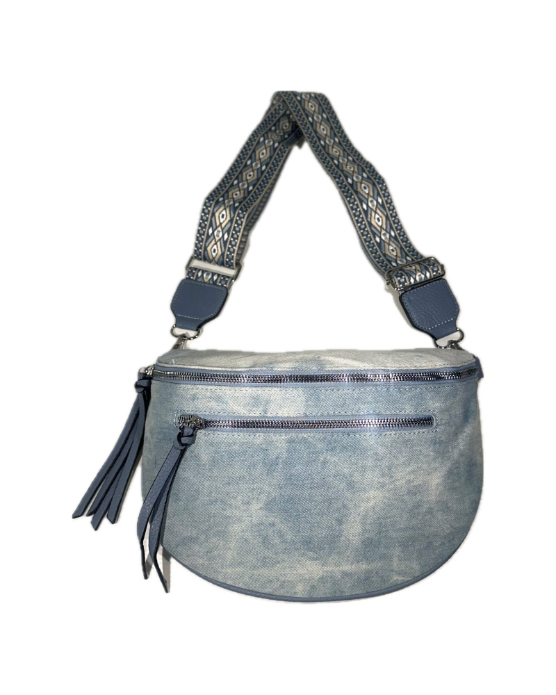 Wholesaler MIMILI - Faded denim fanny pack