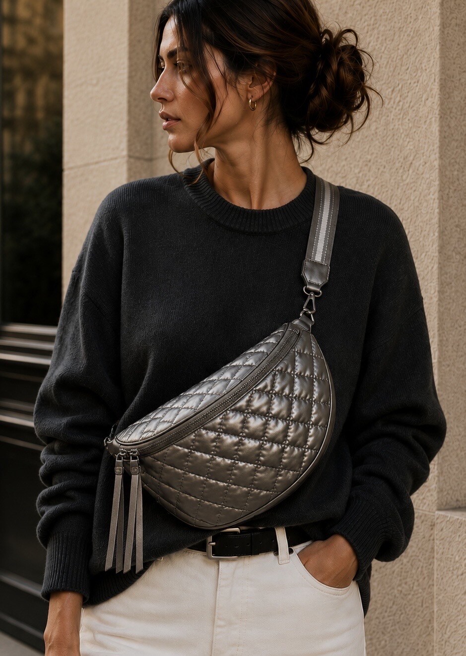 Wholesaler MIMILI - Quilted fanny pack