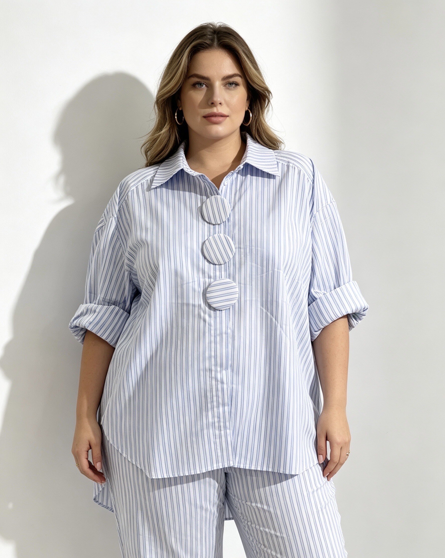 Mayorista MINA ROSA Grande Taille - Camisa
